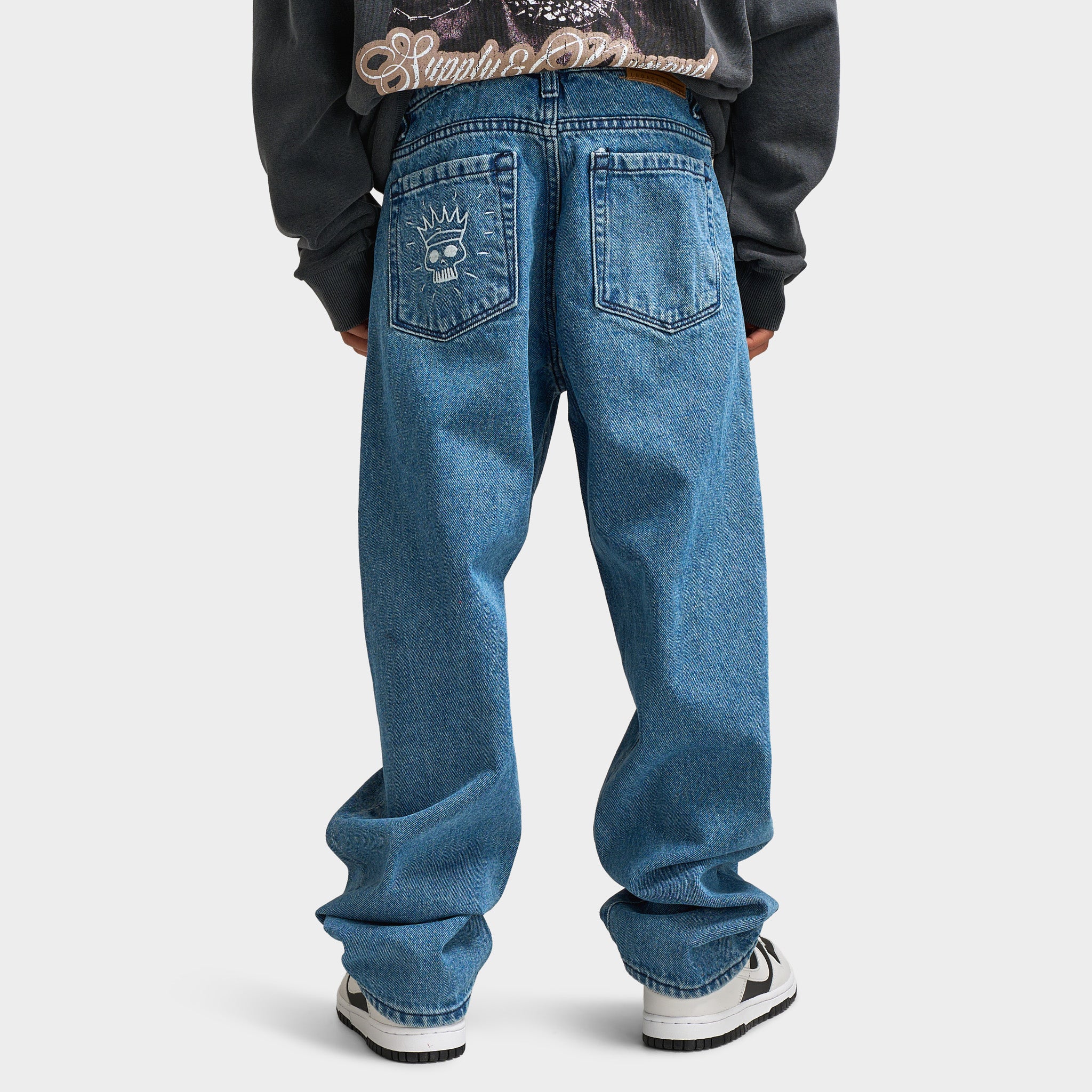 Jordan Craig Juniors' Loose Fit Embroidery / Blue - Image 2