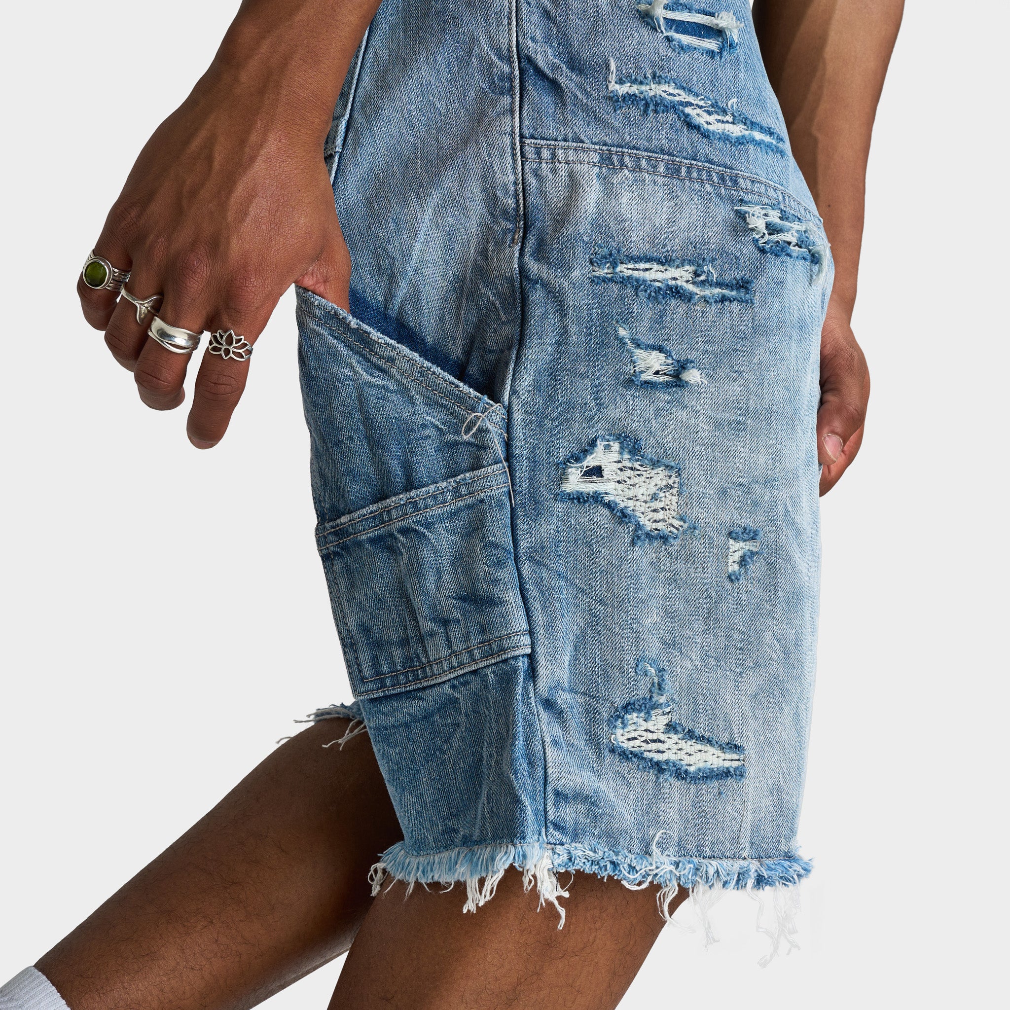 Jordan Craig Reconstructed Brian Fit Jeans / Arctic Wash - Image 5
