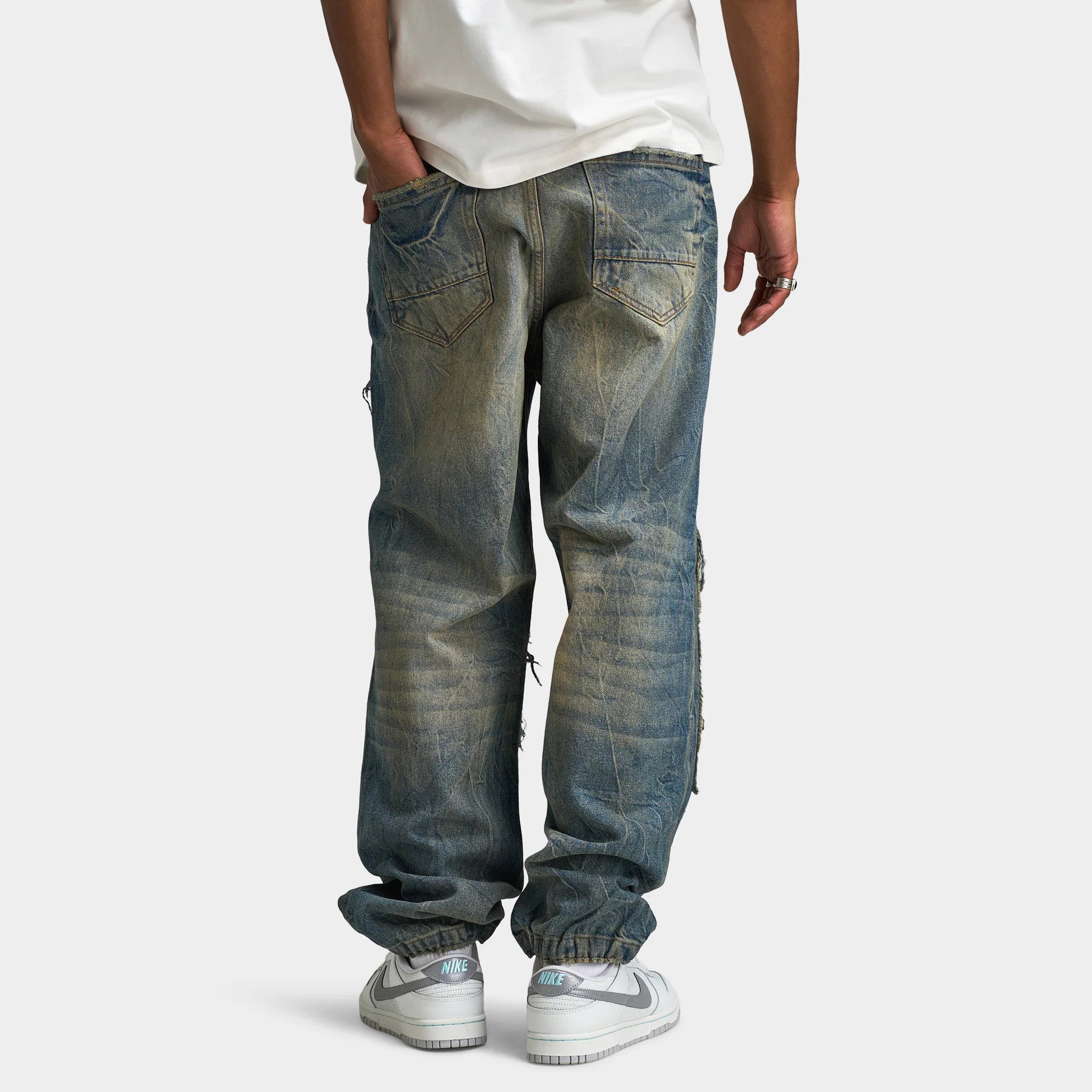 Jordan Craig Brian Reconstructed Denim / Lager - Image 2