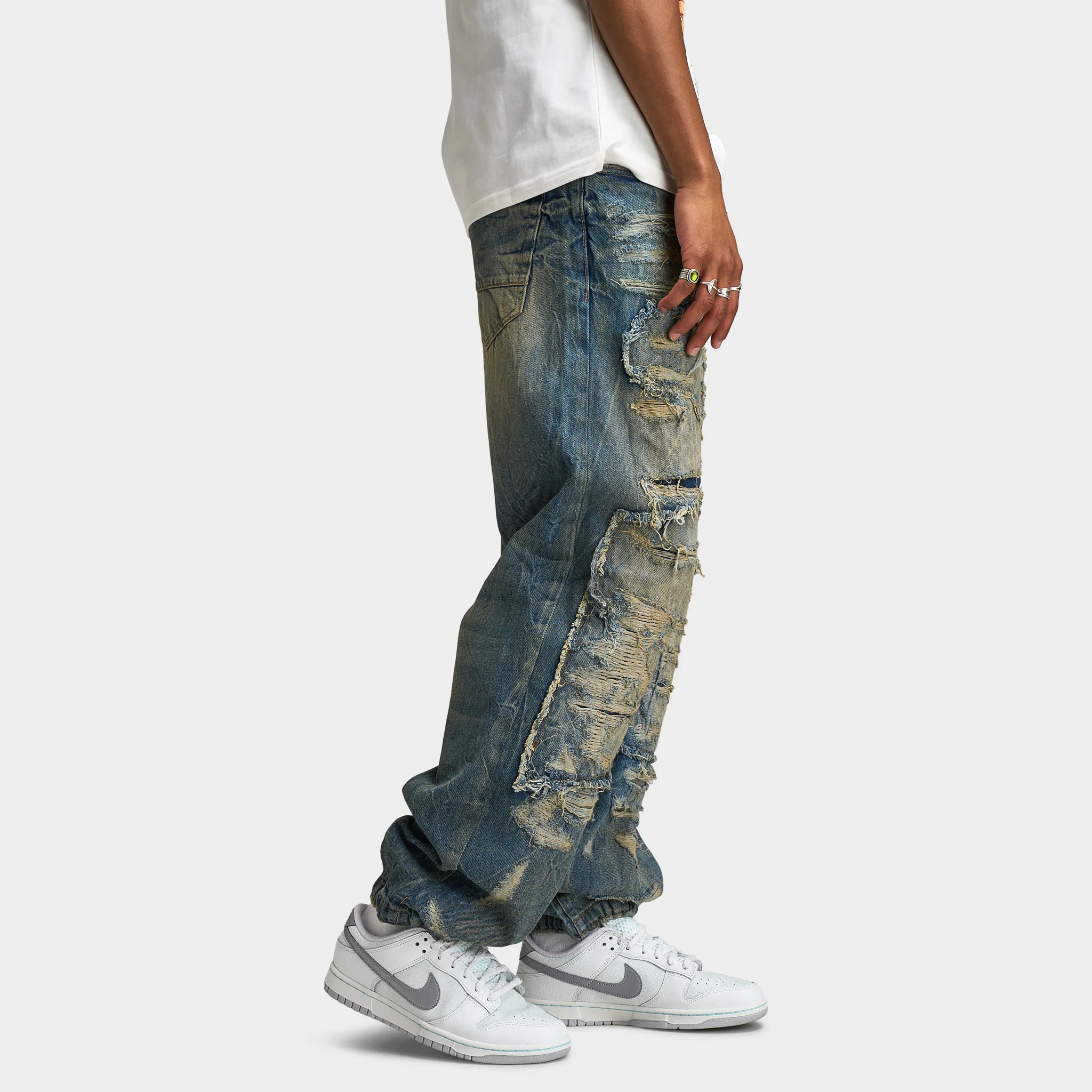 Jordan Craig Brian Reconstructed Denim / Lager - Image 3