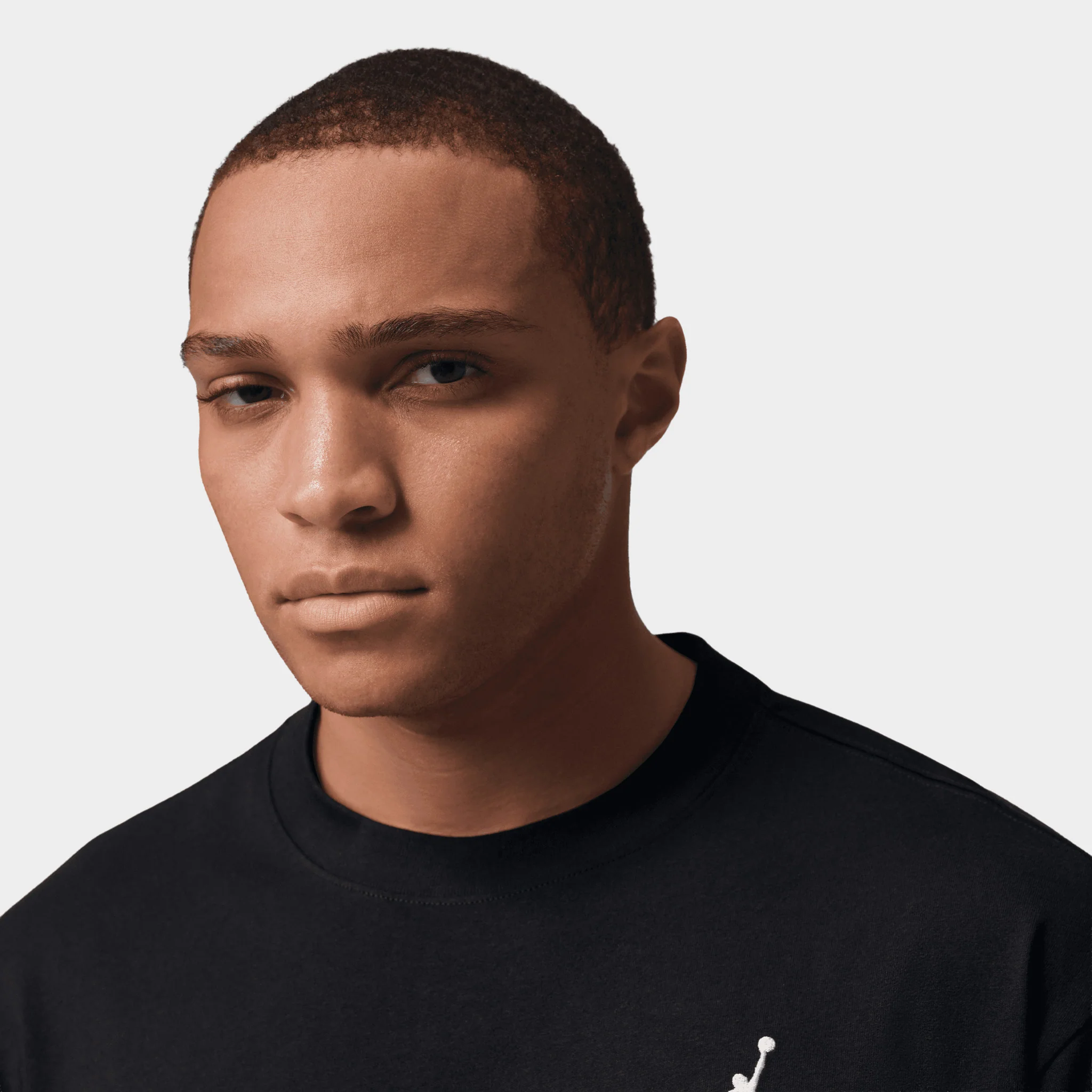 Jordan Embroidered Jumpman Tee / Black - Image 3