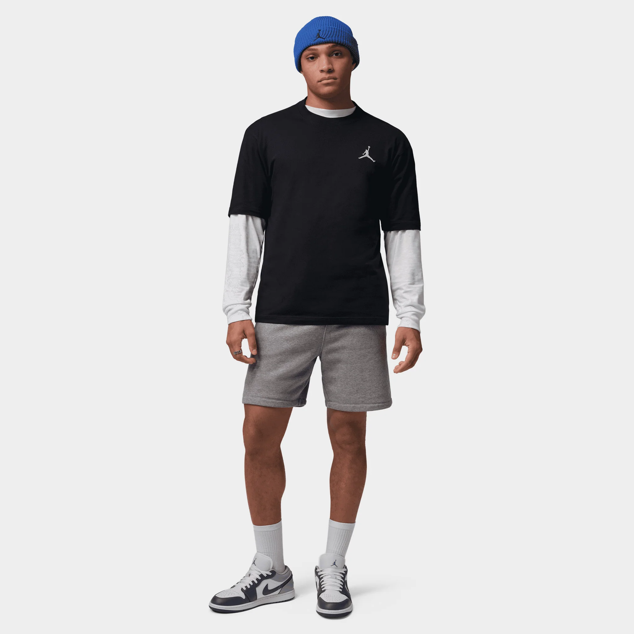 Jordan Embroidered Jumpman Tee / Black - Image 4