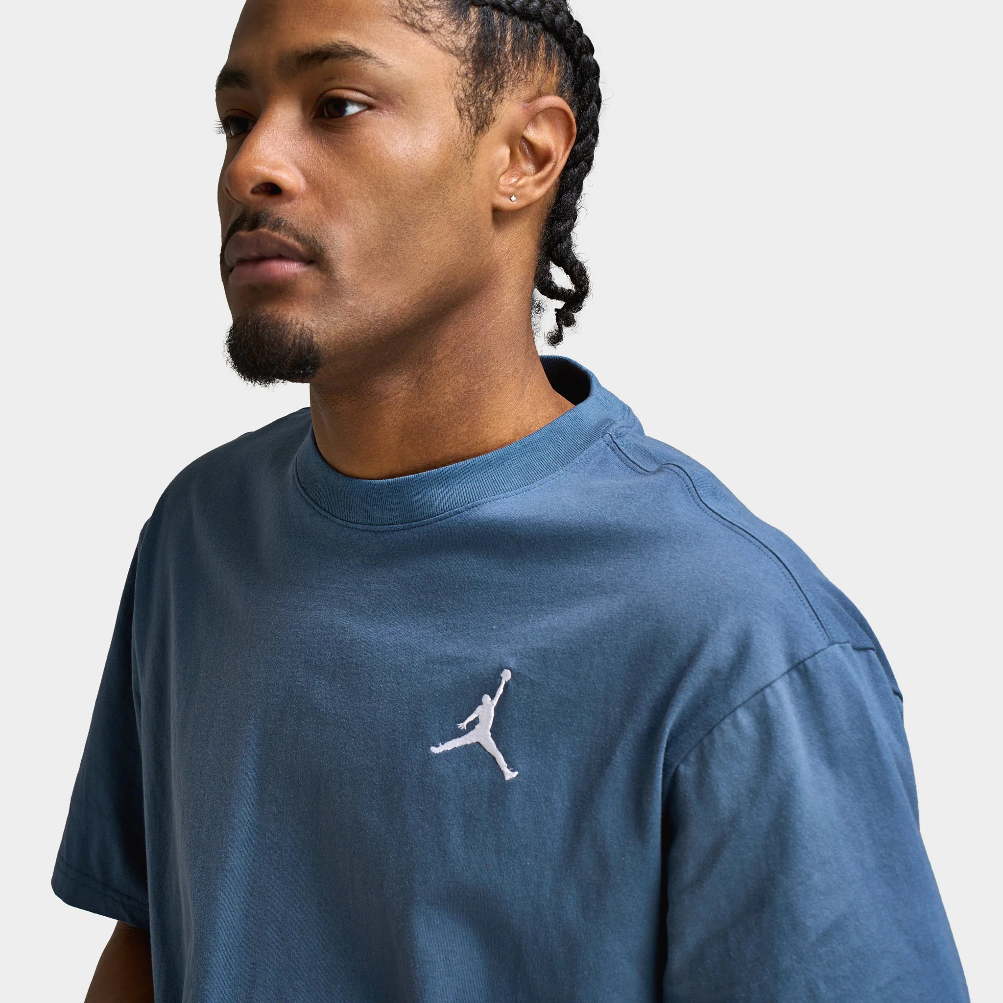 Jordan Embroidered Jumpman T-shirt / Squadron Blue - Image 4