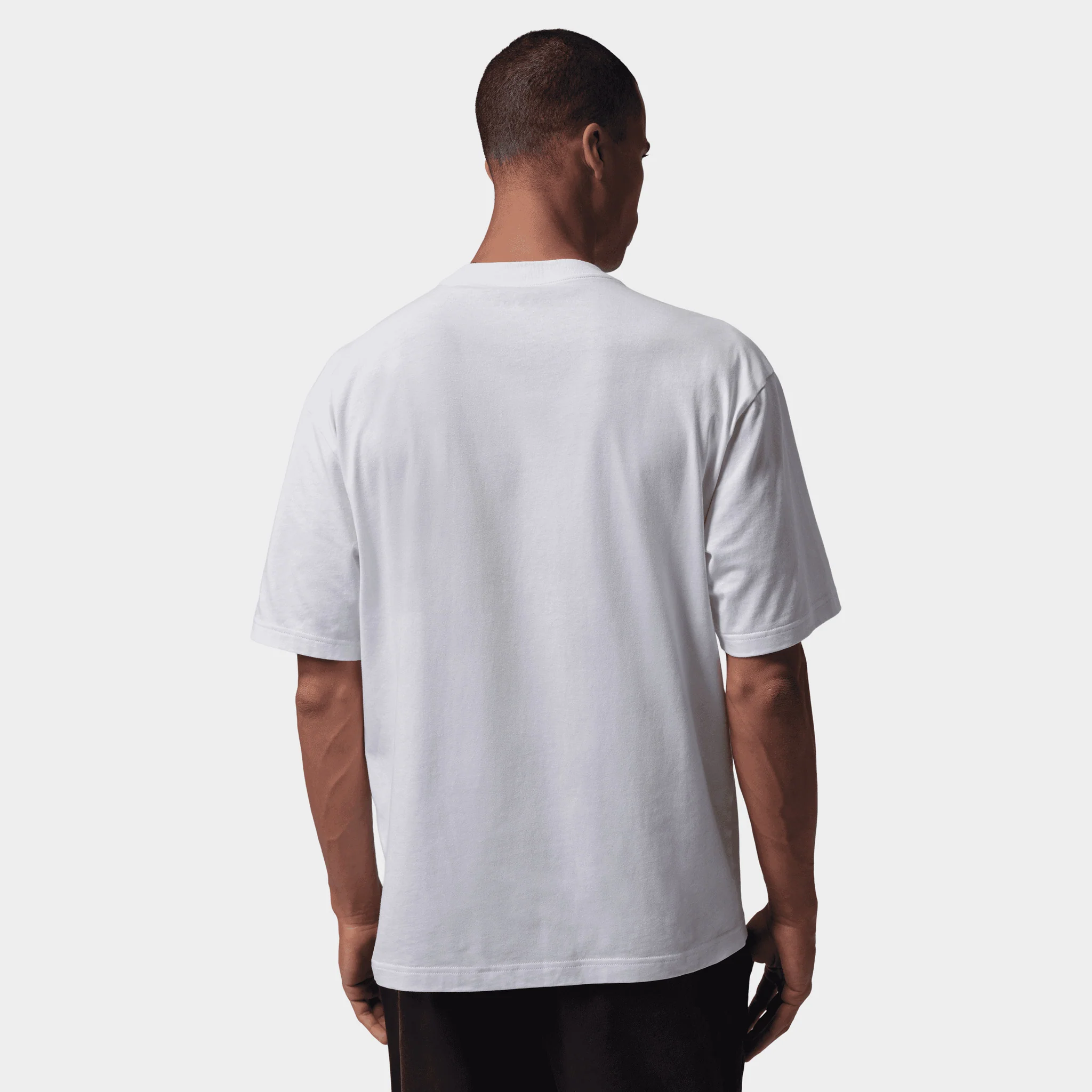 Jordan Embroidered Jumpman Tee / White - Image 2