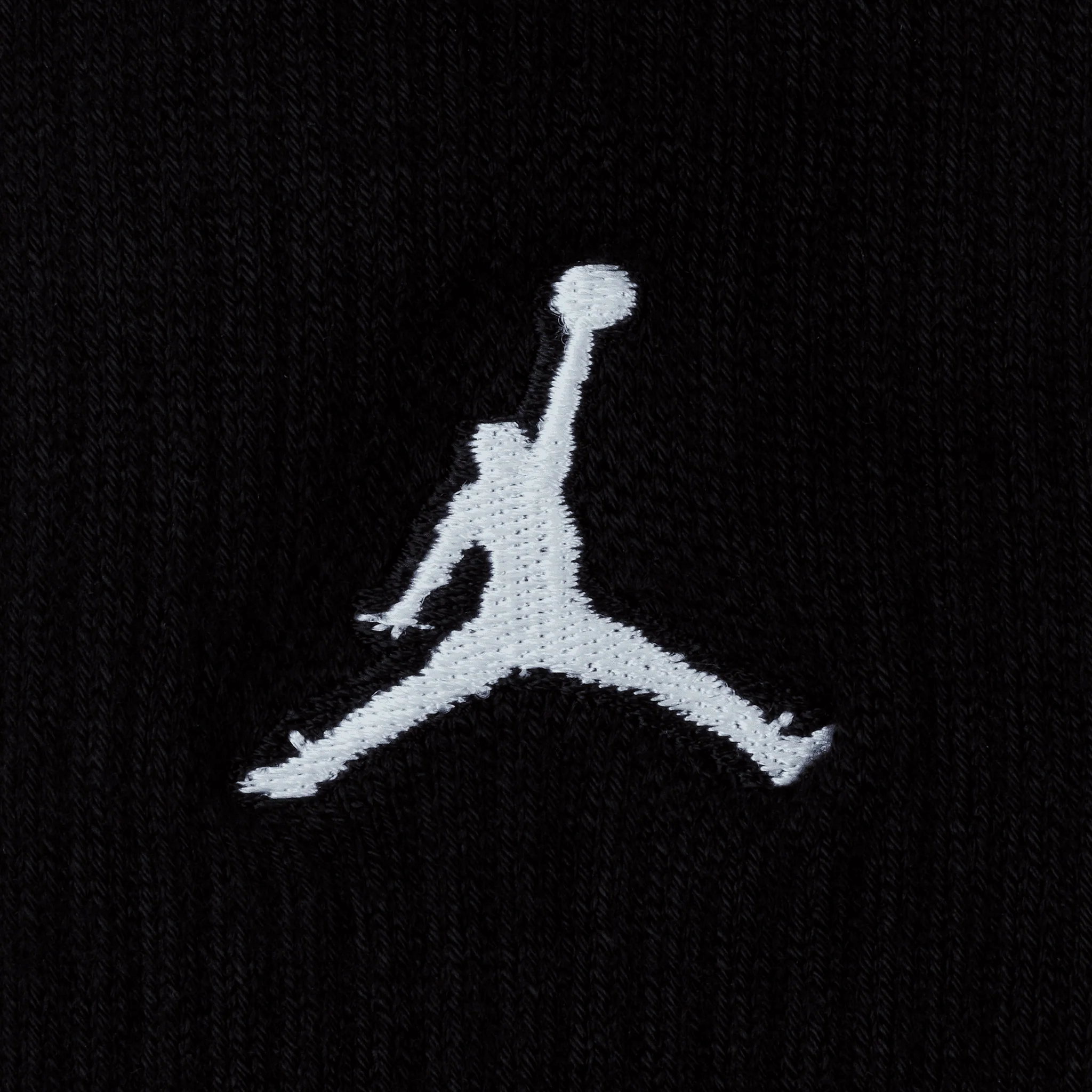 Jordan Everyday Crew Socks (3 Pack) Black / White - Image 3