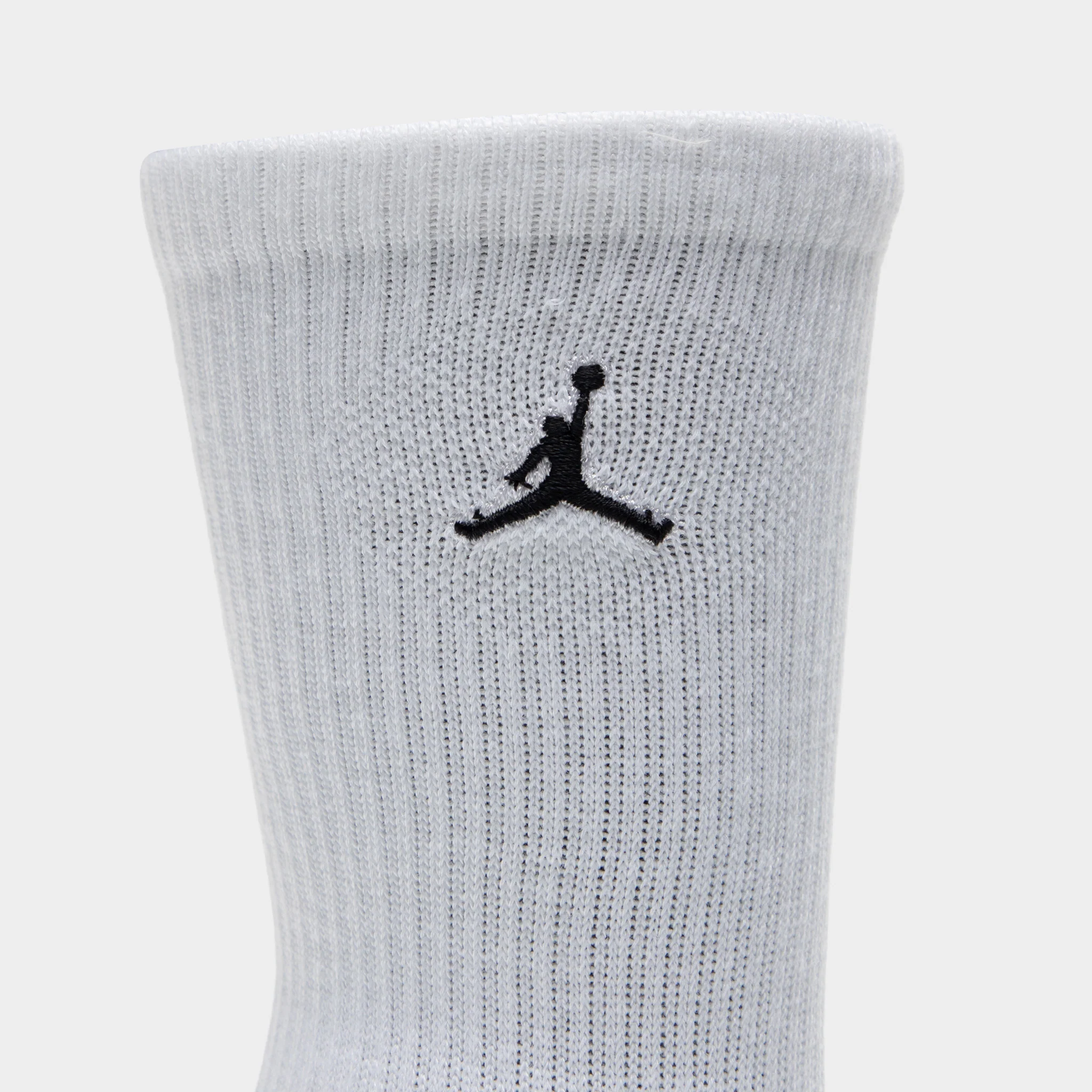 Jordan Children's Everyday Ankle Socks (6 PK) /  White - Image 4
