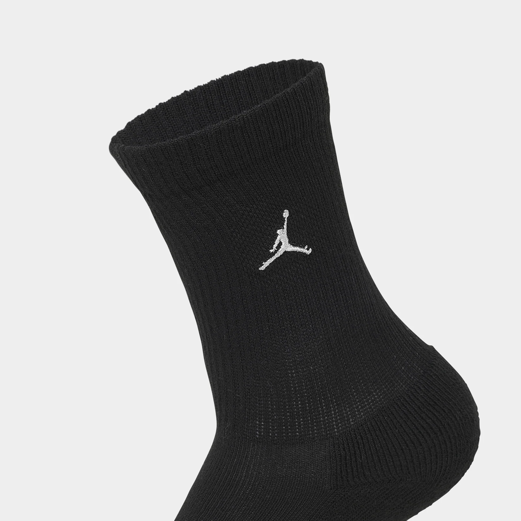 Jordan Children's Everyday Crew Socks (6 PK) / Black - Image 4