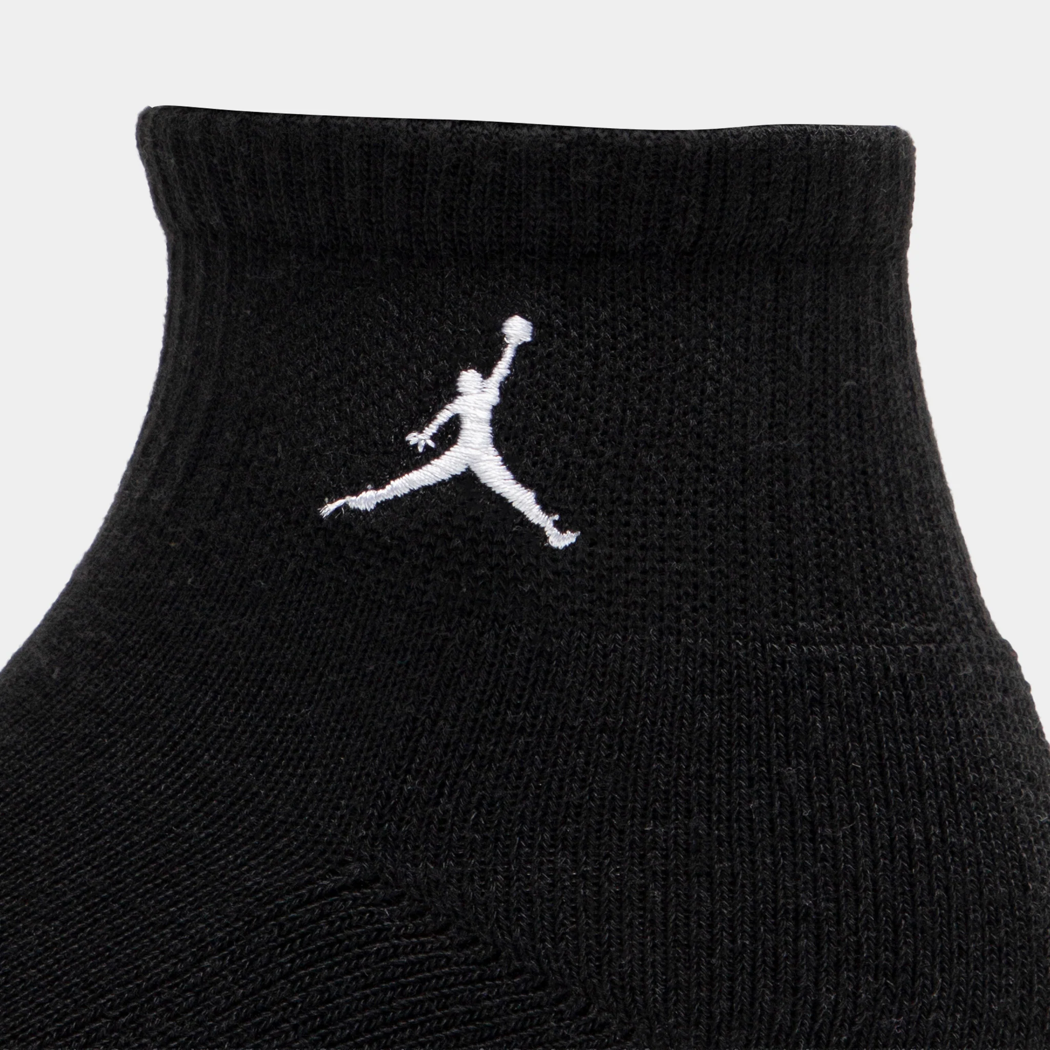 Jordan Children's Everyday Ankle Socks (6 PK) / Black - Image 2