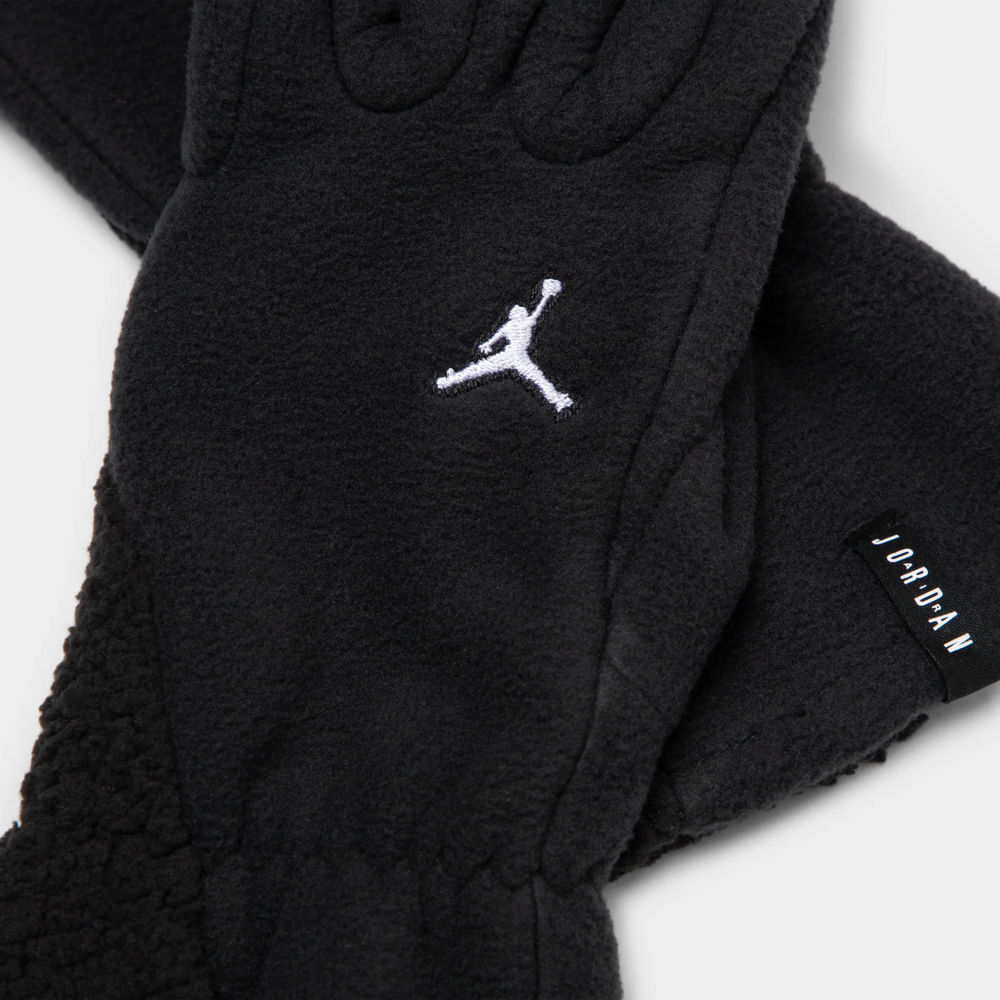Jordan Fleece Gloves Black / White - Image 3