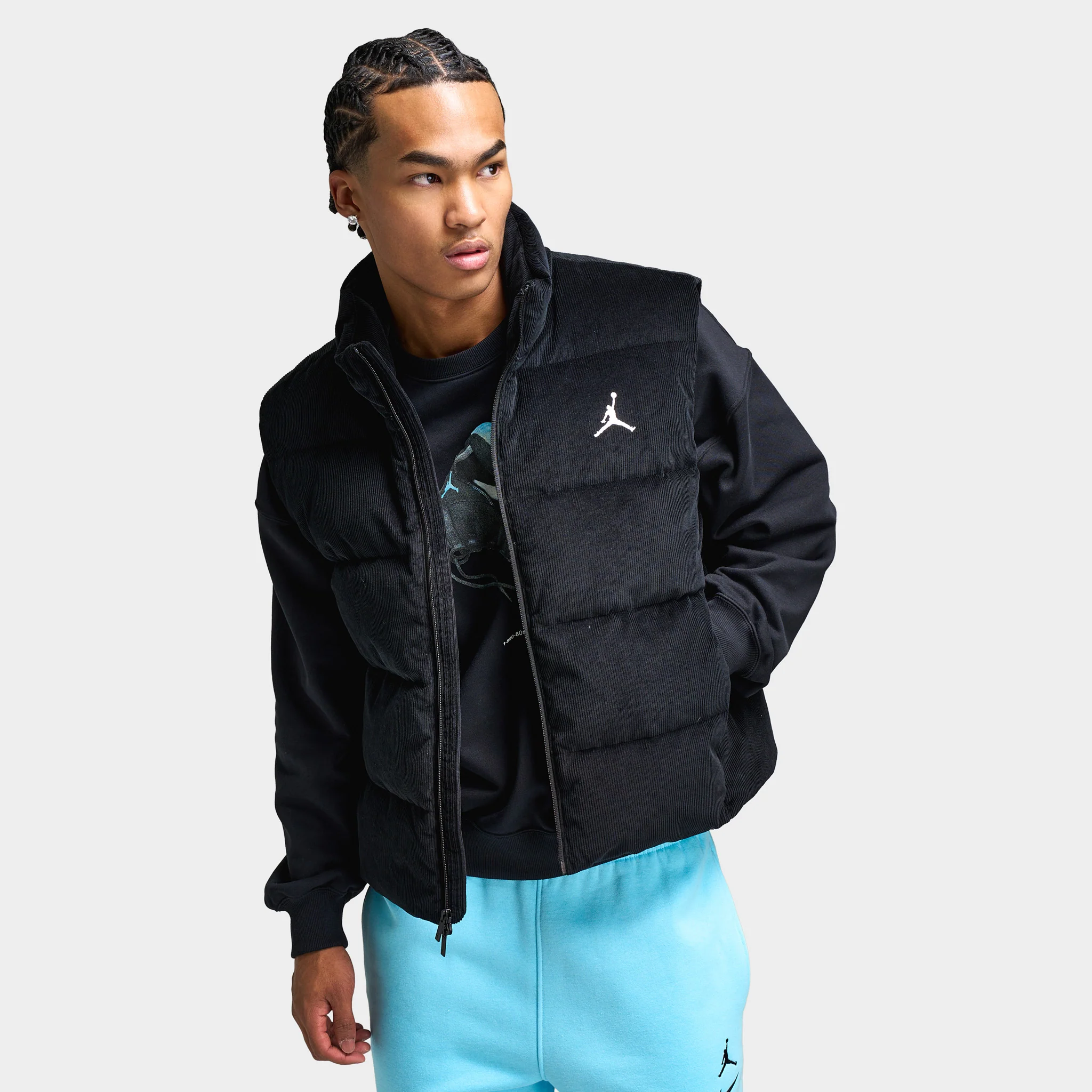 Jordan Flight Down Vest / Black - Image 4