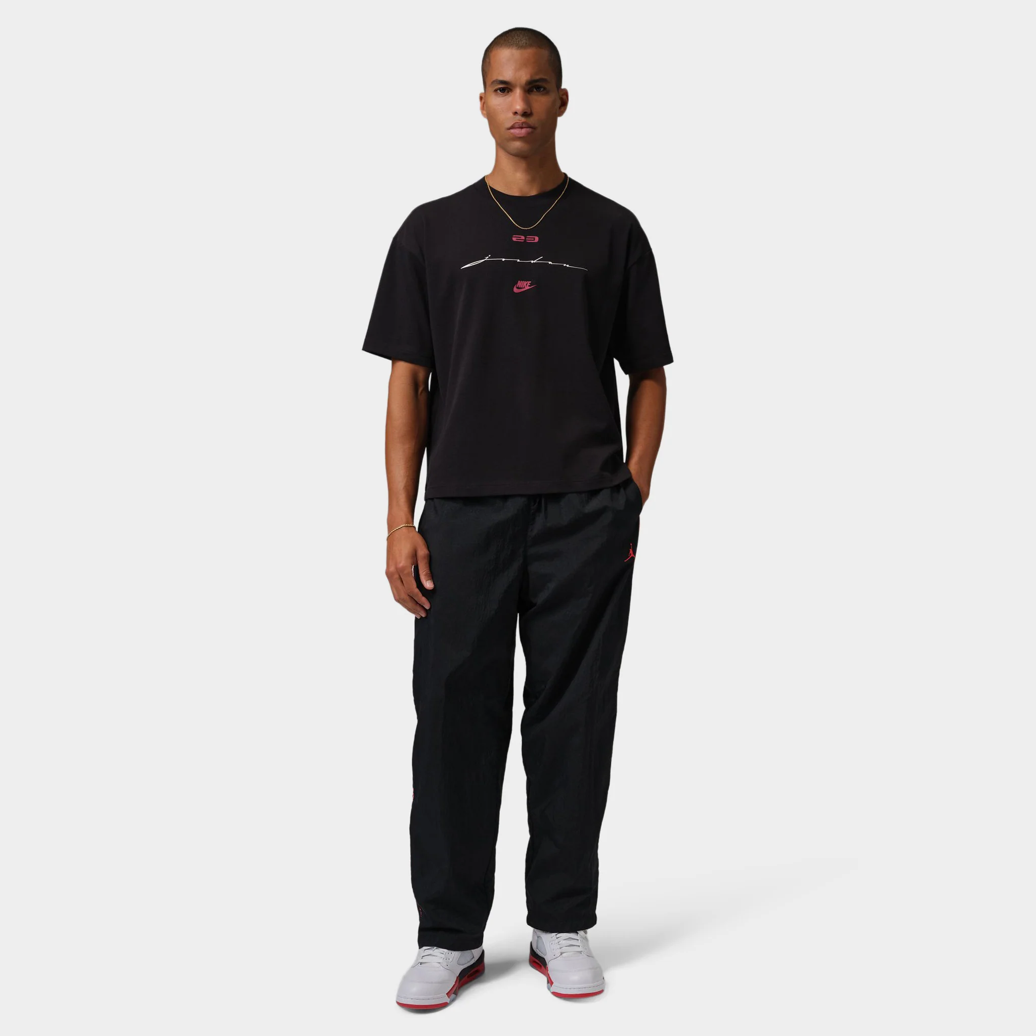 Jordan Flight Script T-shirt / Black - Image 5