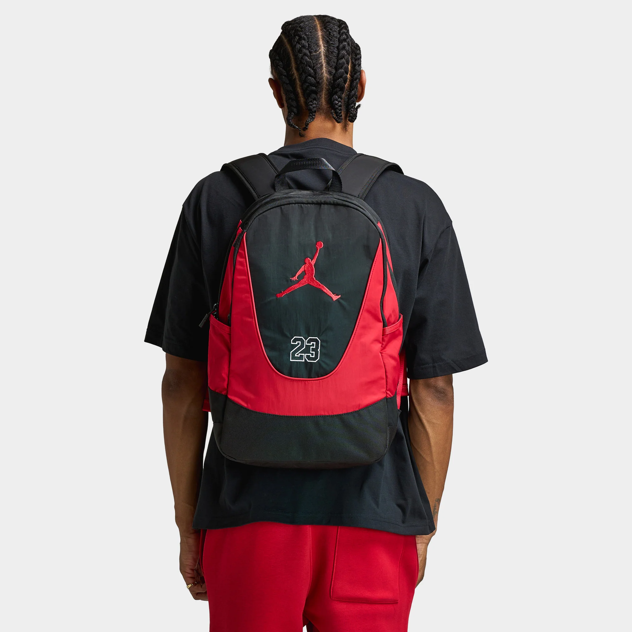 Jordan Flightcore Backpack Black / Gym Red - Image 2