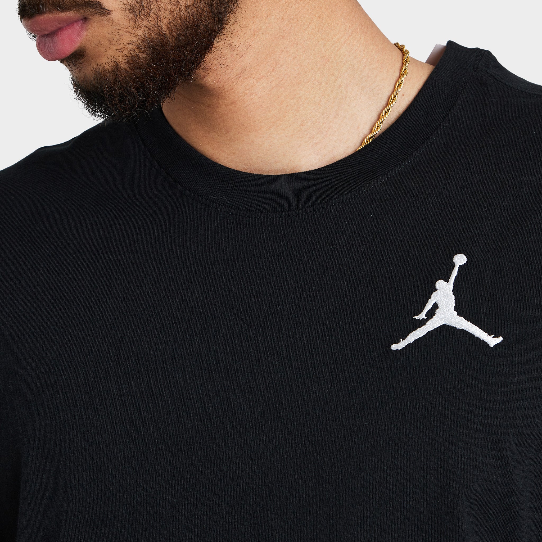 Jordan Jumpman Short Sleeve T-shirt Black / White - Image 4