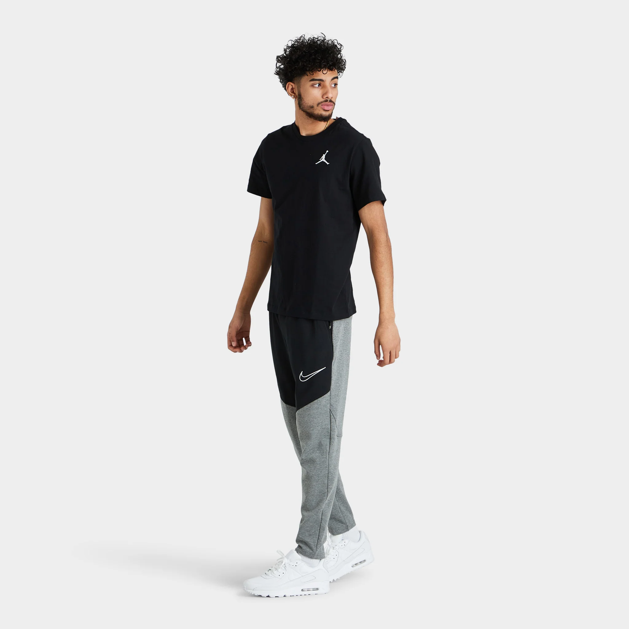 Jordan Jumpman Short Sleeve T-shirt Black / White - Image 5