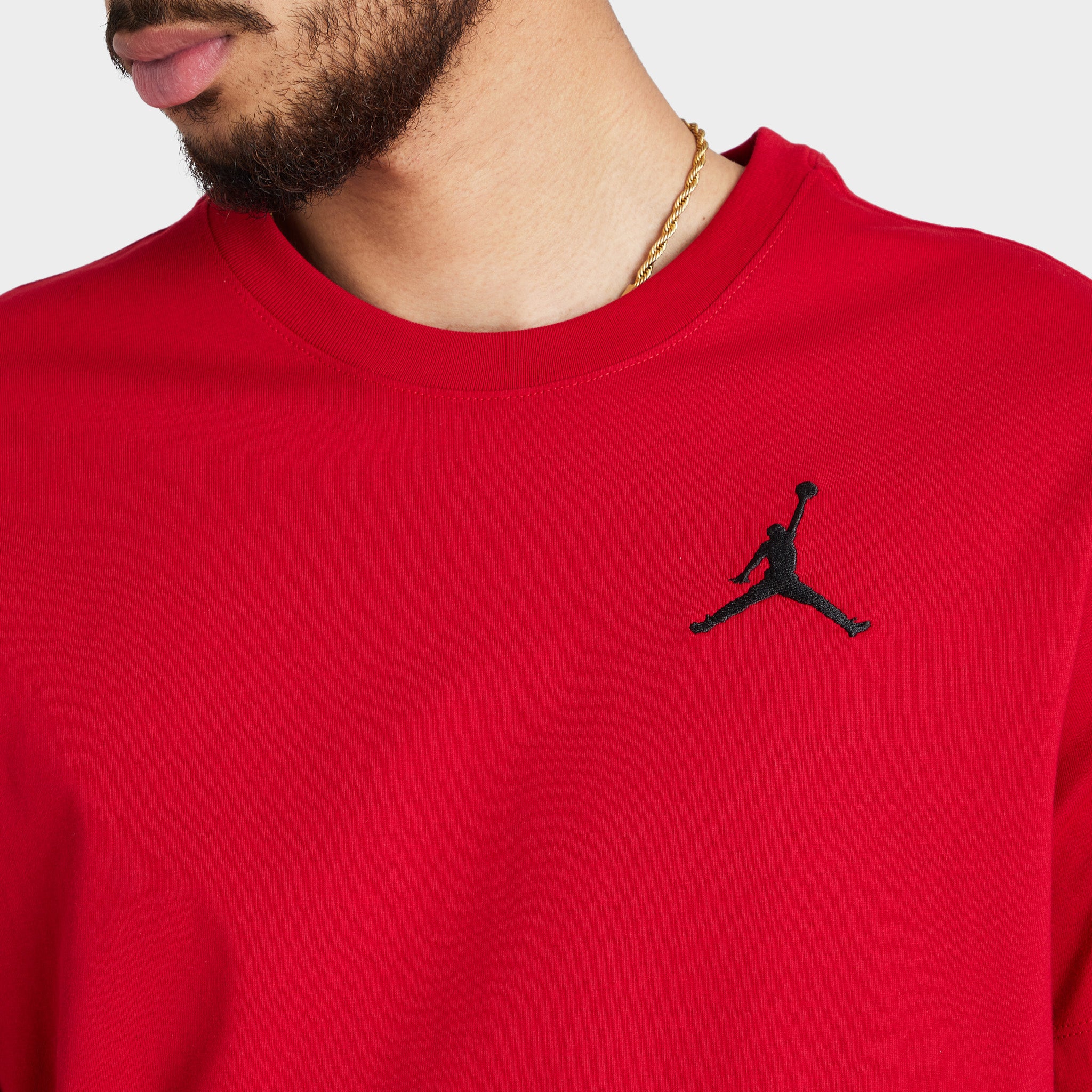Jordan Jumpman Short Sleeve T-shirt Gym Red / Black - Image 4