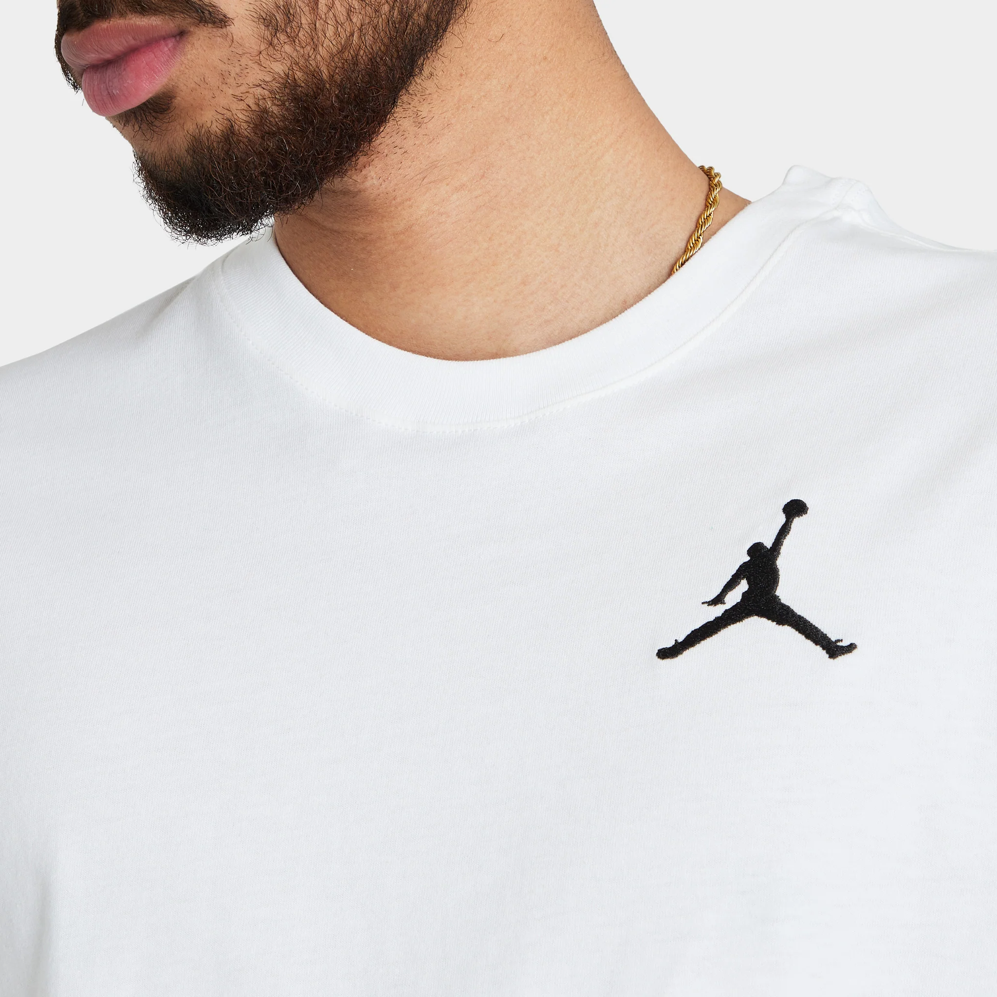 Jordan Jumpman Short Sleeve T-shirt White / Black - Image 4