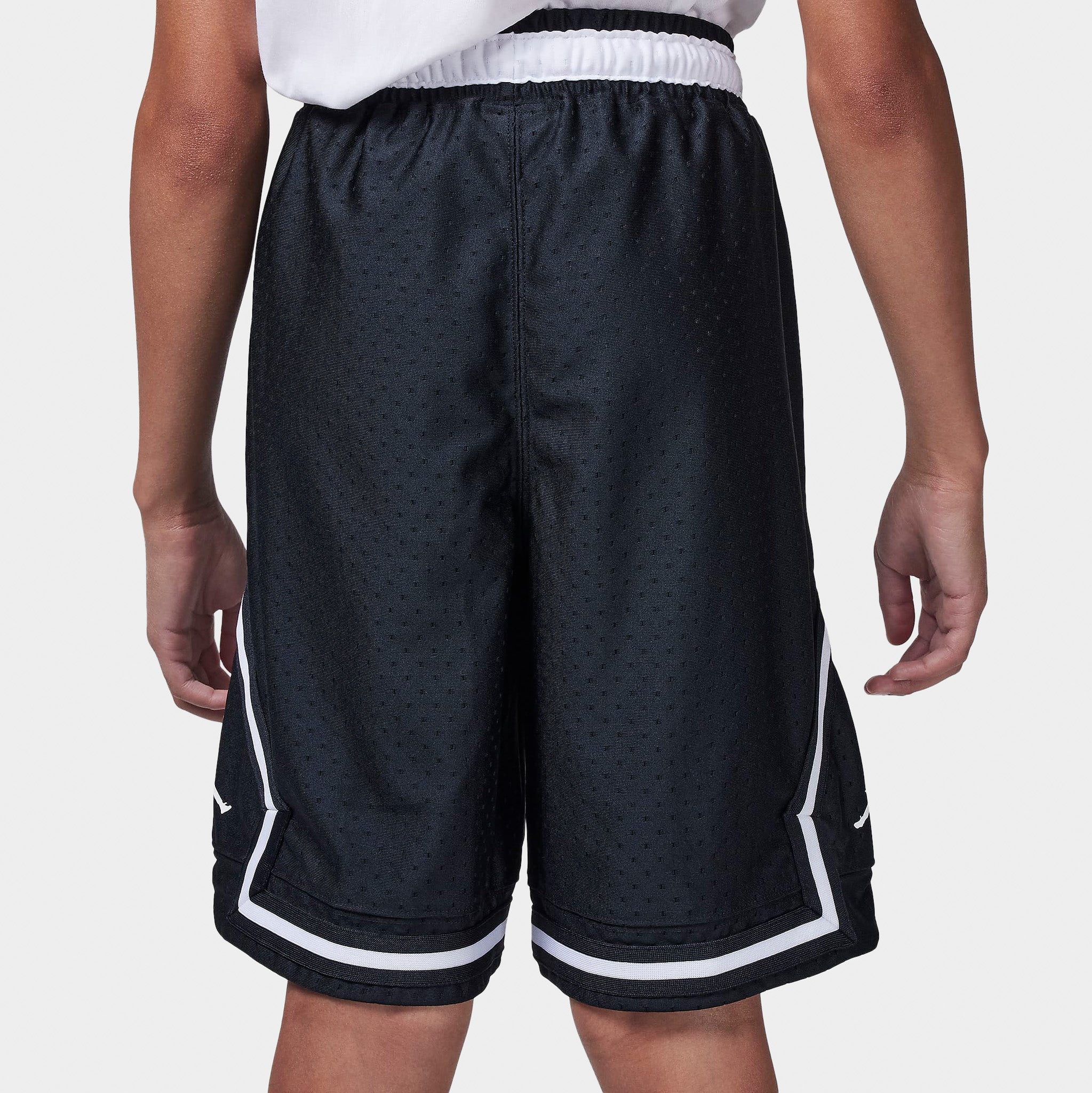 Jordan Junior Boys' Dri-FIT Diamond Shorts / Black - Image 3