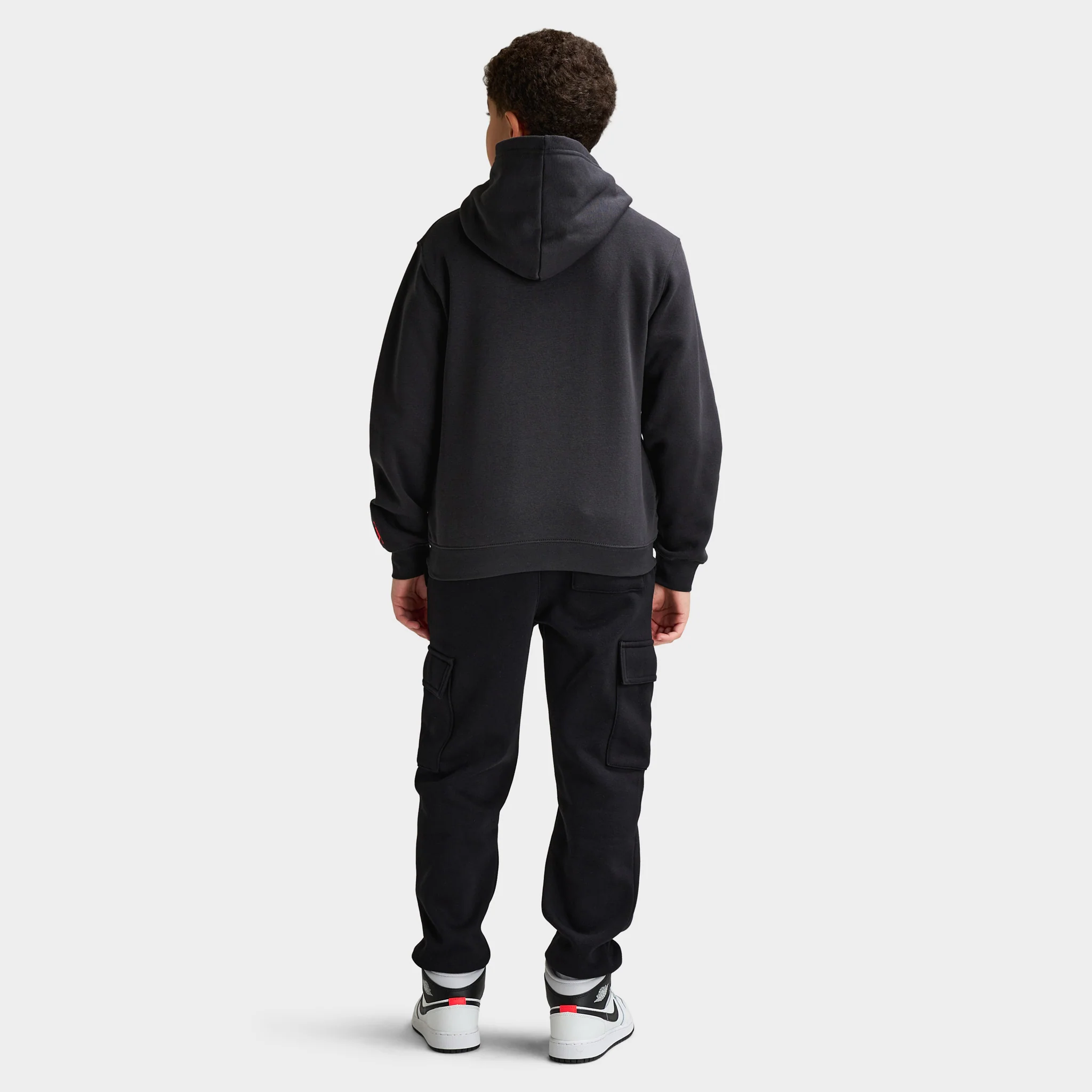 Jordan Juniors' Authentic Graphic Hoodie / Off Noir - Image 6