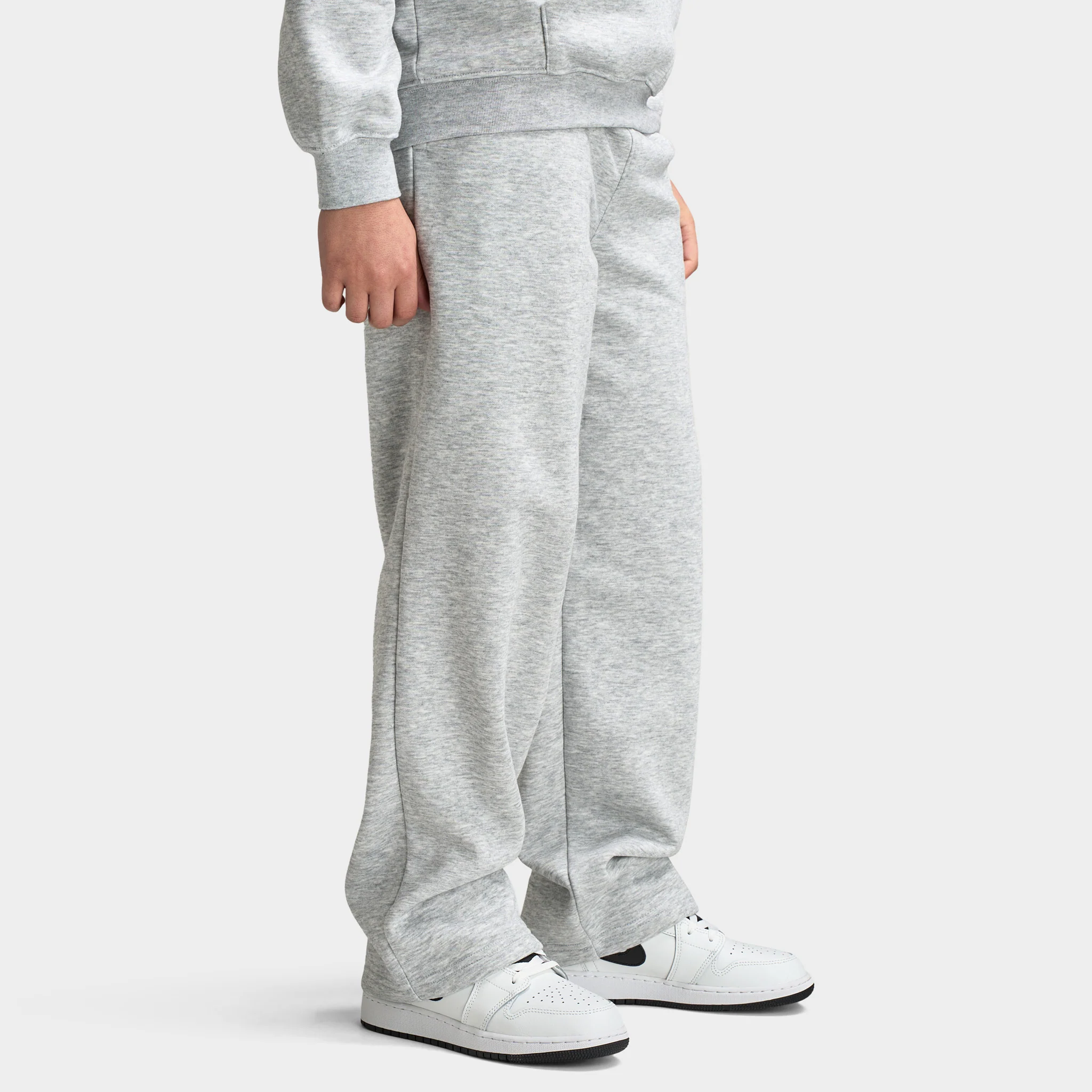 Jordan Juniors' Brand Arch Fleece Pants / Grey Marl - Image 5