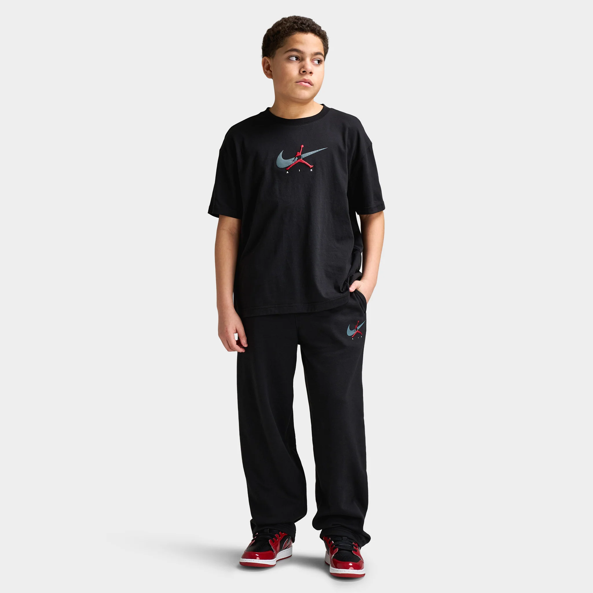 Jordan Juniors' Brand Arch Tee / Black - Image 5