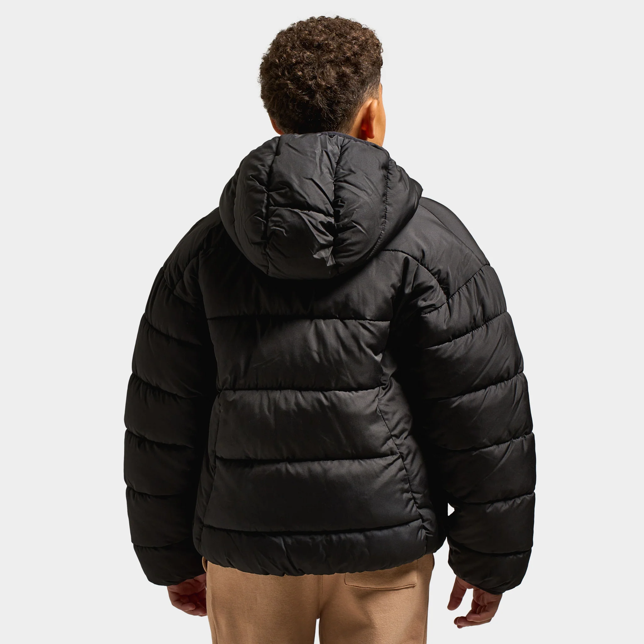 Jordan Juniors' Brooklyn Puffer Jacket / Black - Image 2