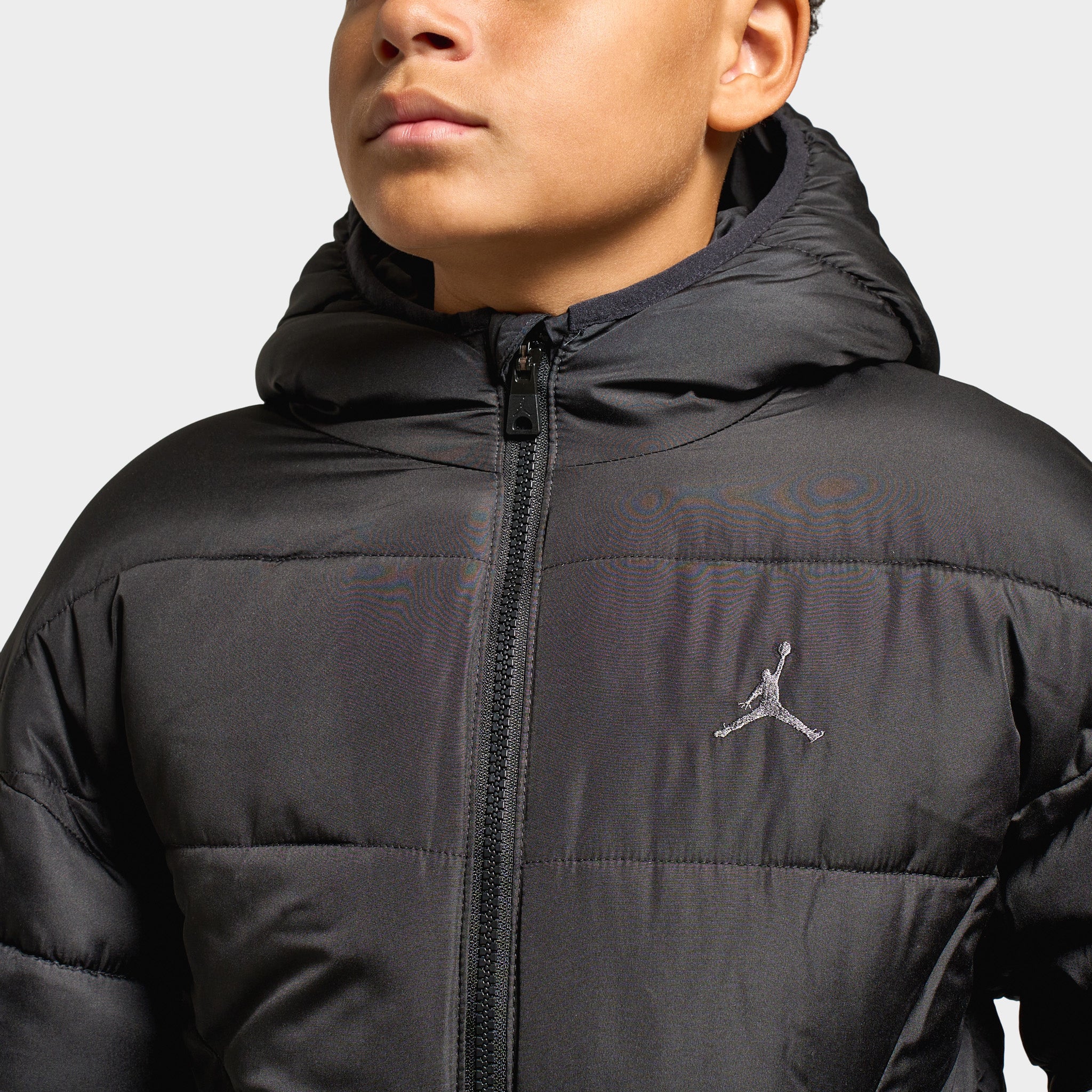 Jordan Juniors' Brooklyn Puffer Jacket / Black - Image 4