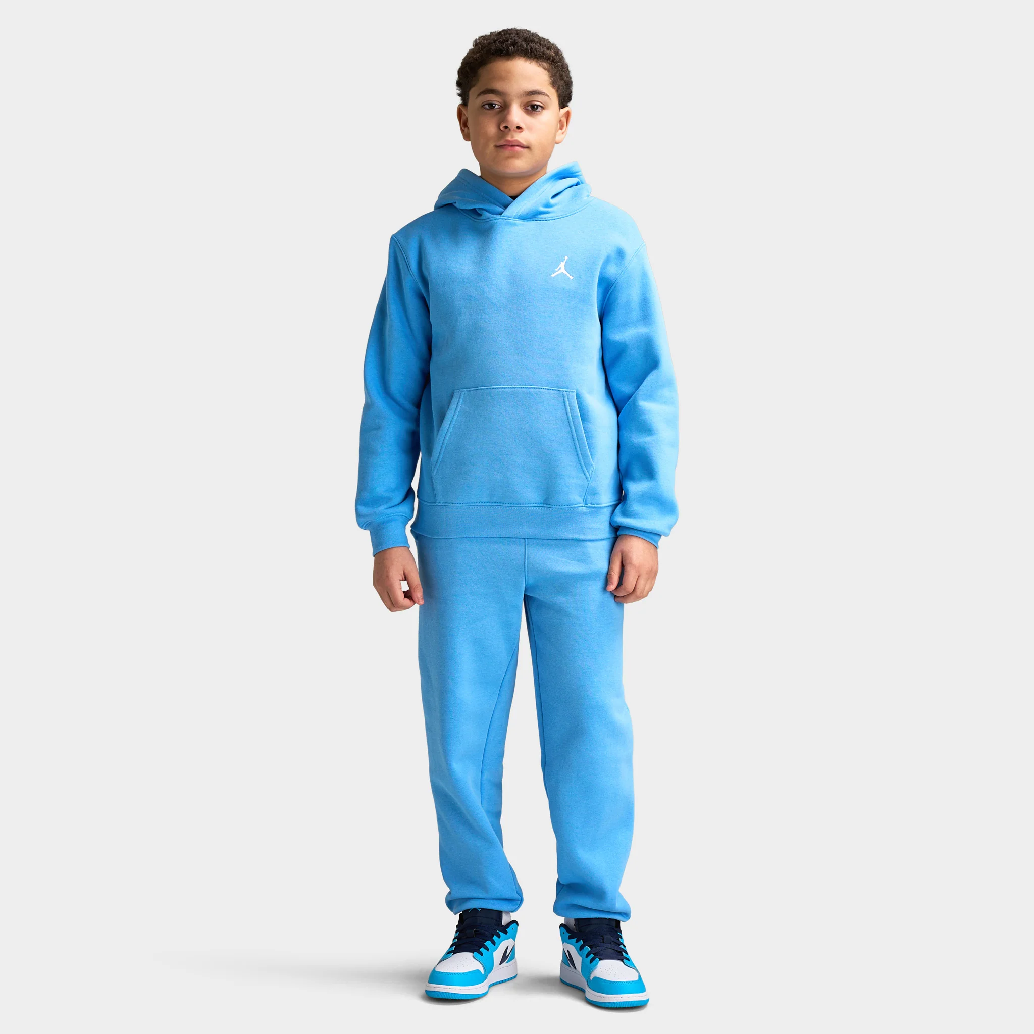 Jordan Juniors' Brookyn Fleece Pants / University Blue - Image 6