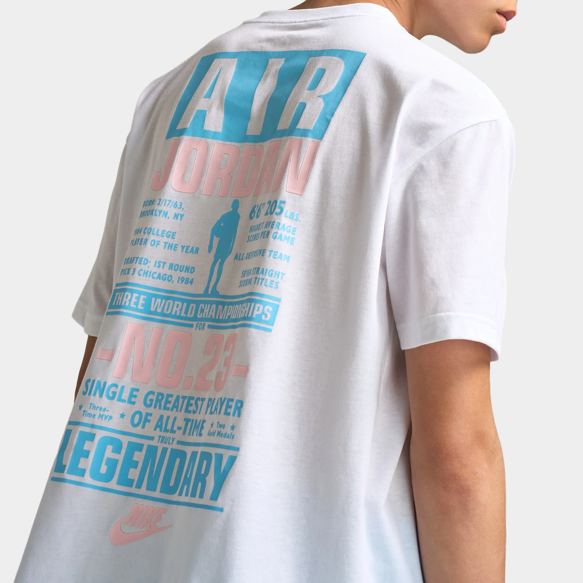 Jordan Juniors' FE Legendary T-Shirt / White - Image 4