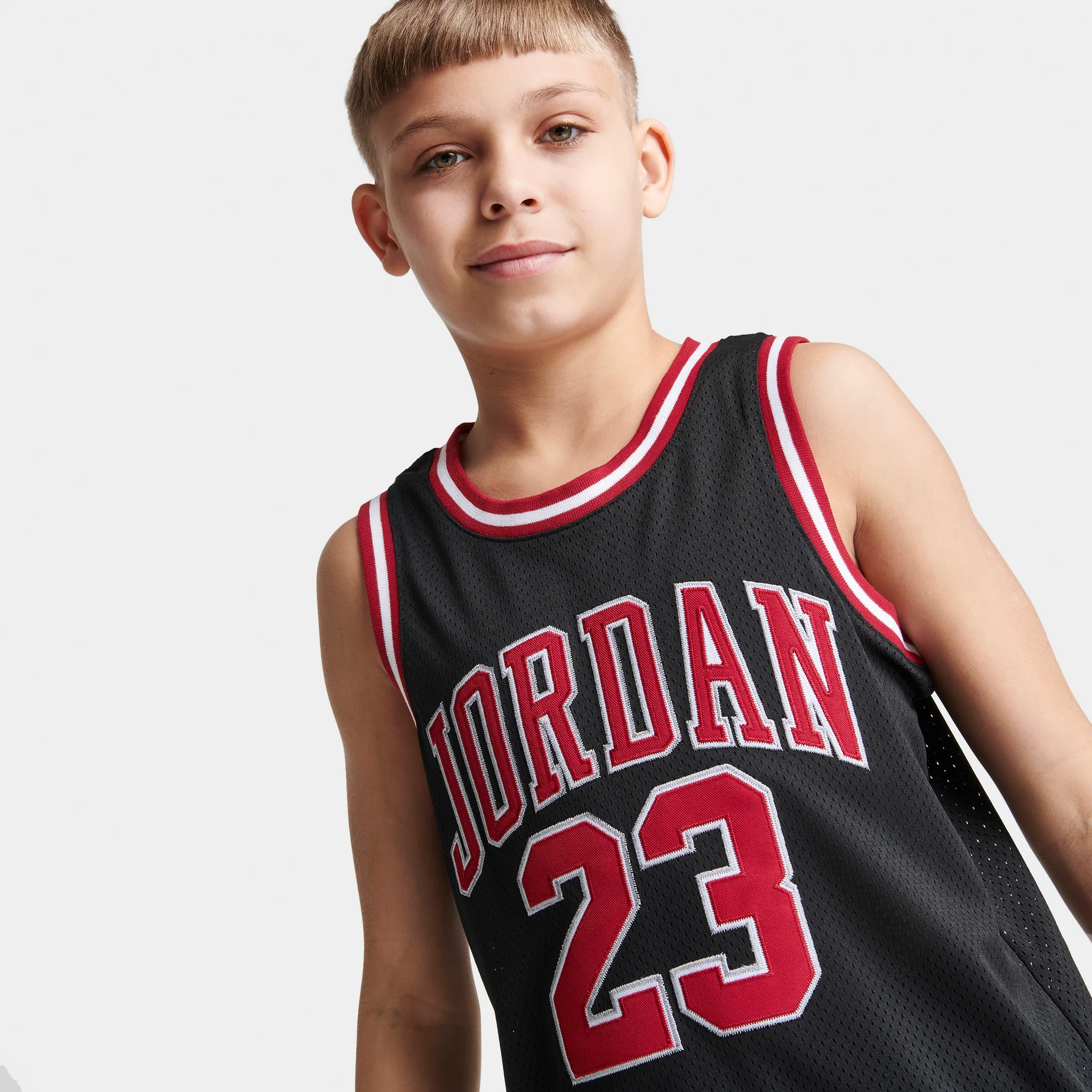 Jordan Junior Boys' Jordan 23 Basketball Jersey / Black - Image 3