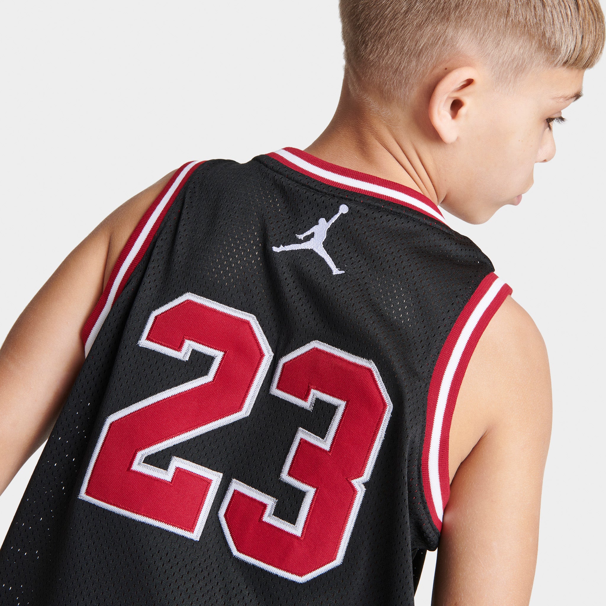 Jordan Junior Boys' Jordan 23 Basketball Jersey / Black - Image 4