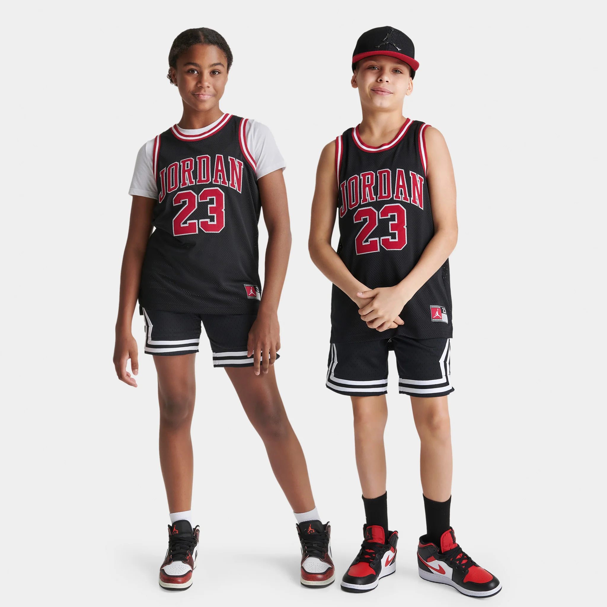 Jordan Junior Boys' Jordan 23 Basketball Jersey / Black - Image 6