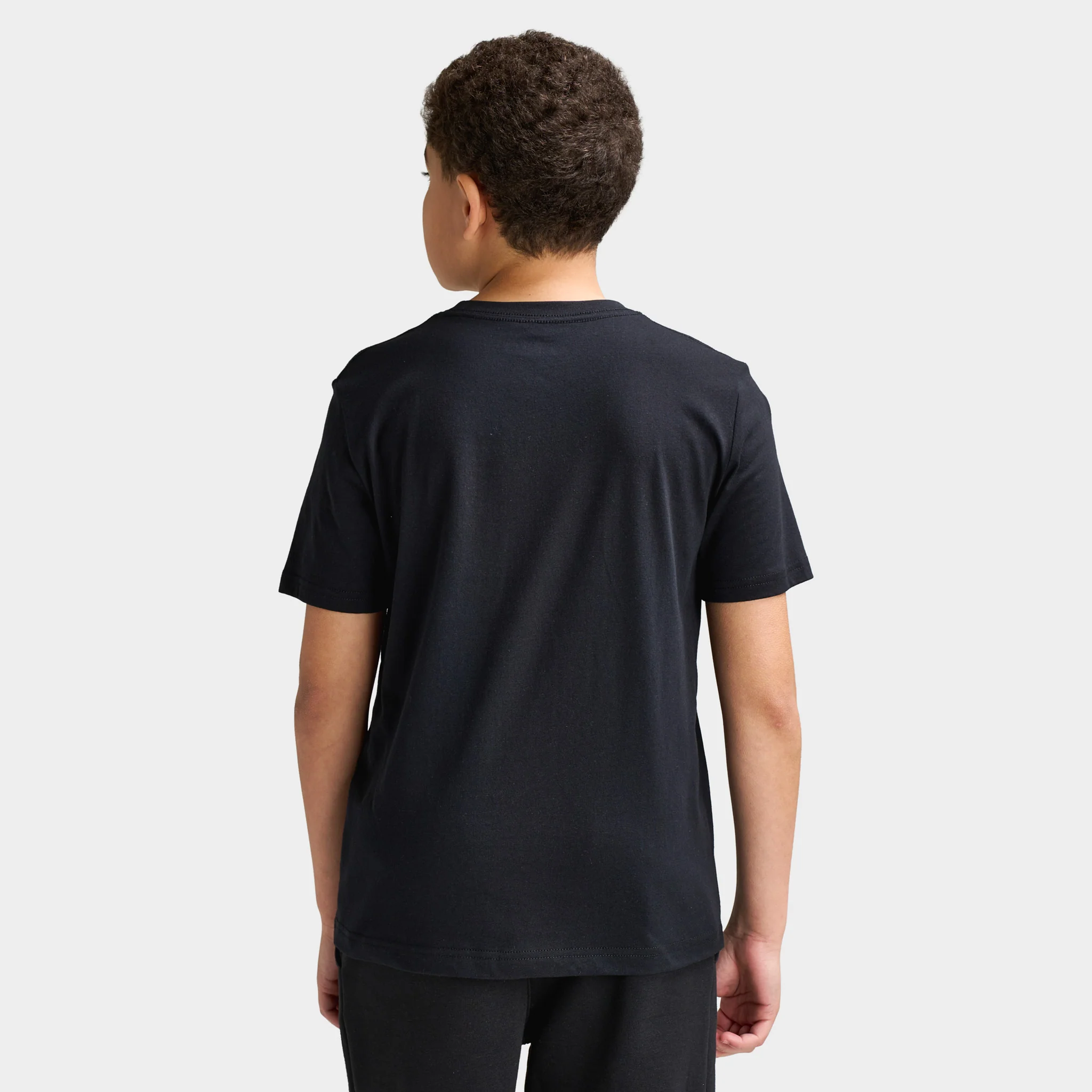Jordan Juniors' Jumpman Swoosh Intersection T-Shirt / Black - Image 4