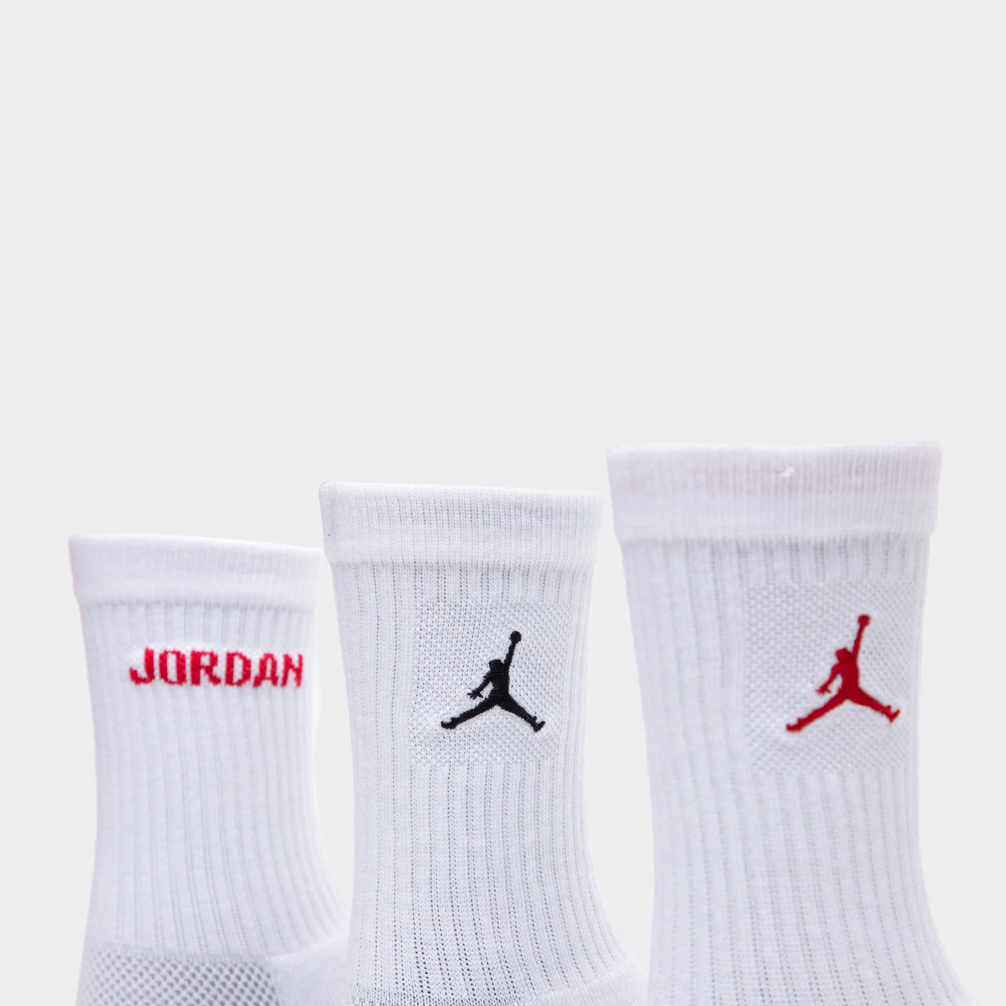 Jordan Legend Juniors' Crew Socks Box Set (6 Pack) / White - Image 3