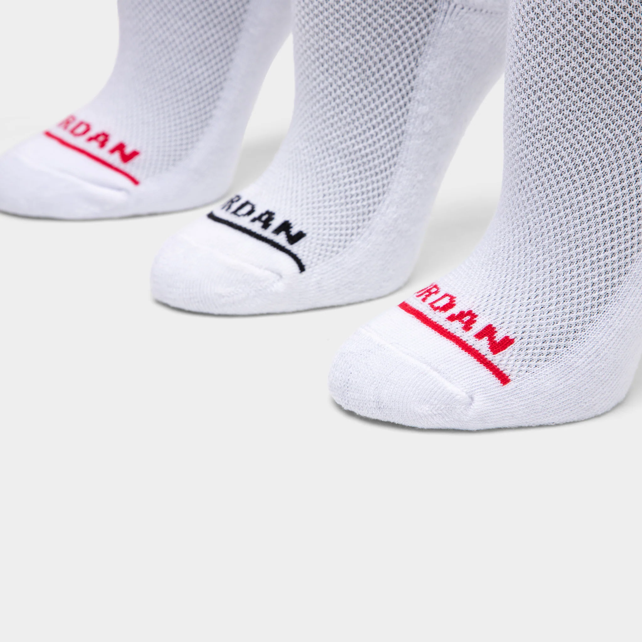 Jordan Legend Juniors' Crew Socks Box Set (6 Pack) / White - Image 4