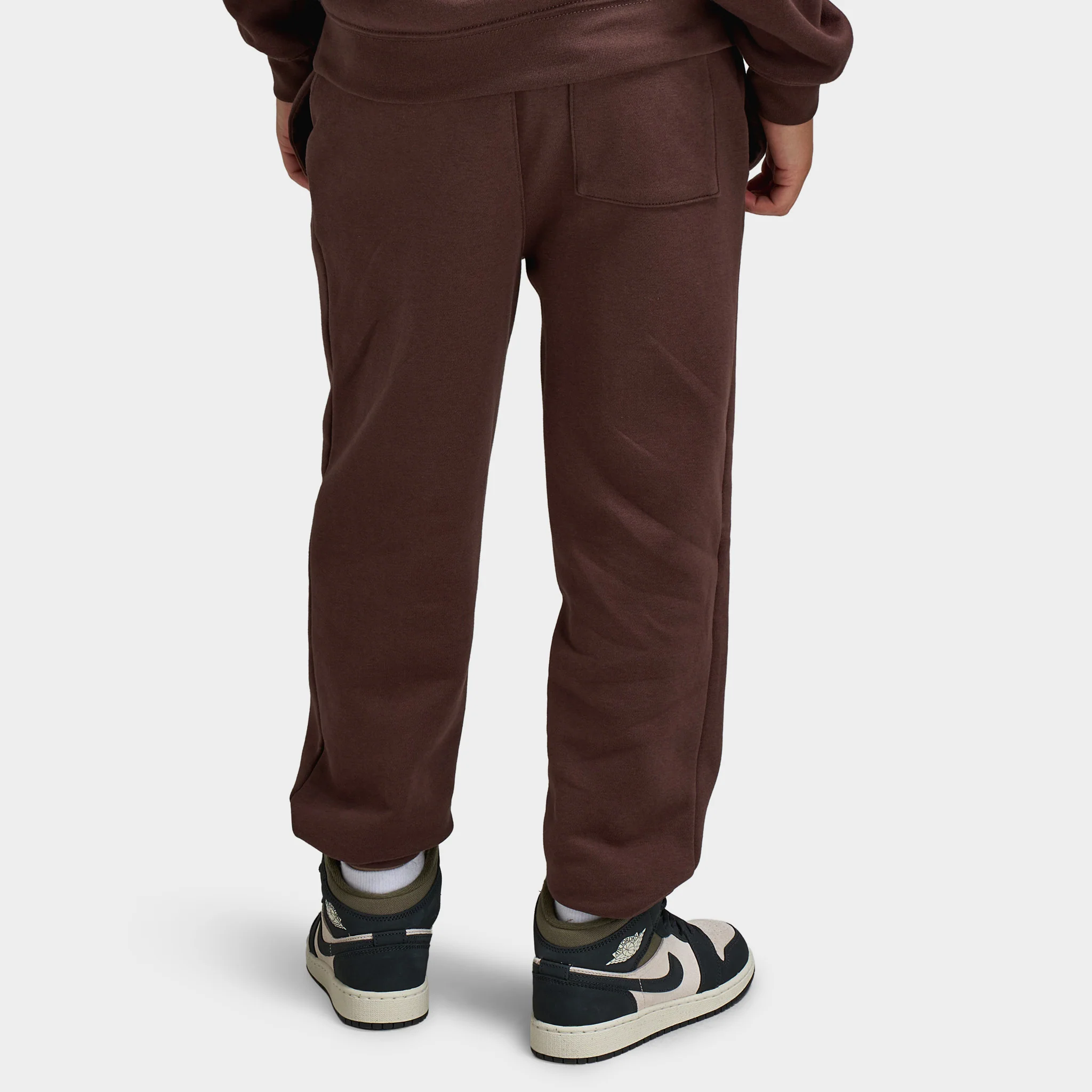 Jordan Juniors' MJ Brooklyn Fleece Pants / Baroque Brown - Image 2