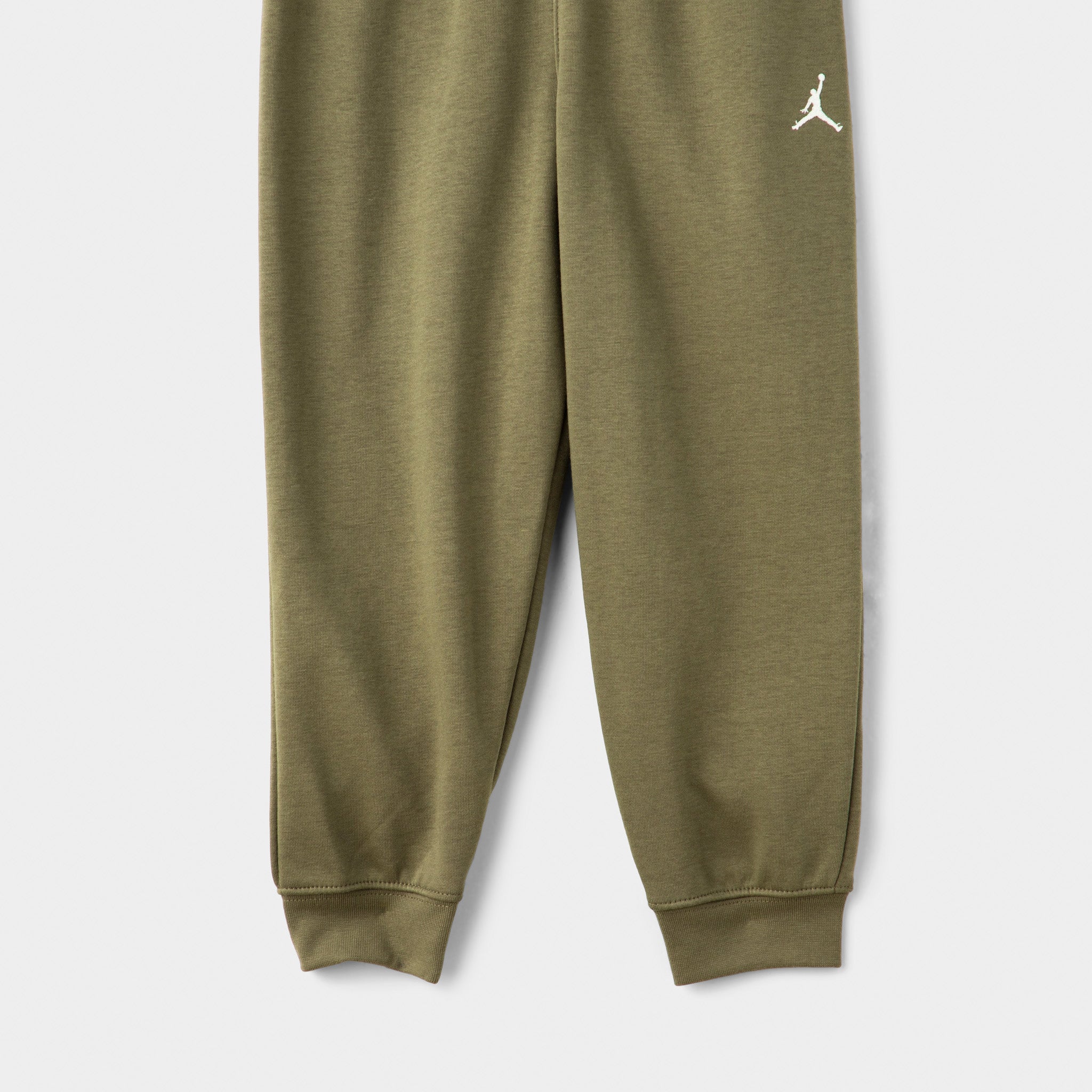Jordan Children's MJ MVP Fleece Pullover Hoodie Set / Med Olive - Image 7