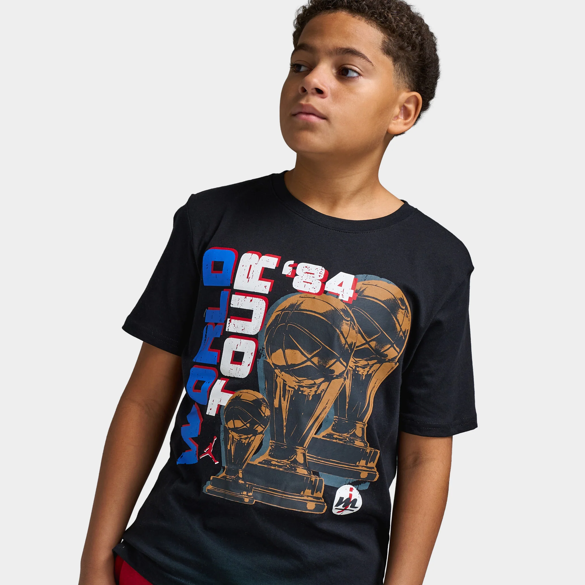 Jordan Juniors' MJ Tour Tee / Black - Image 3