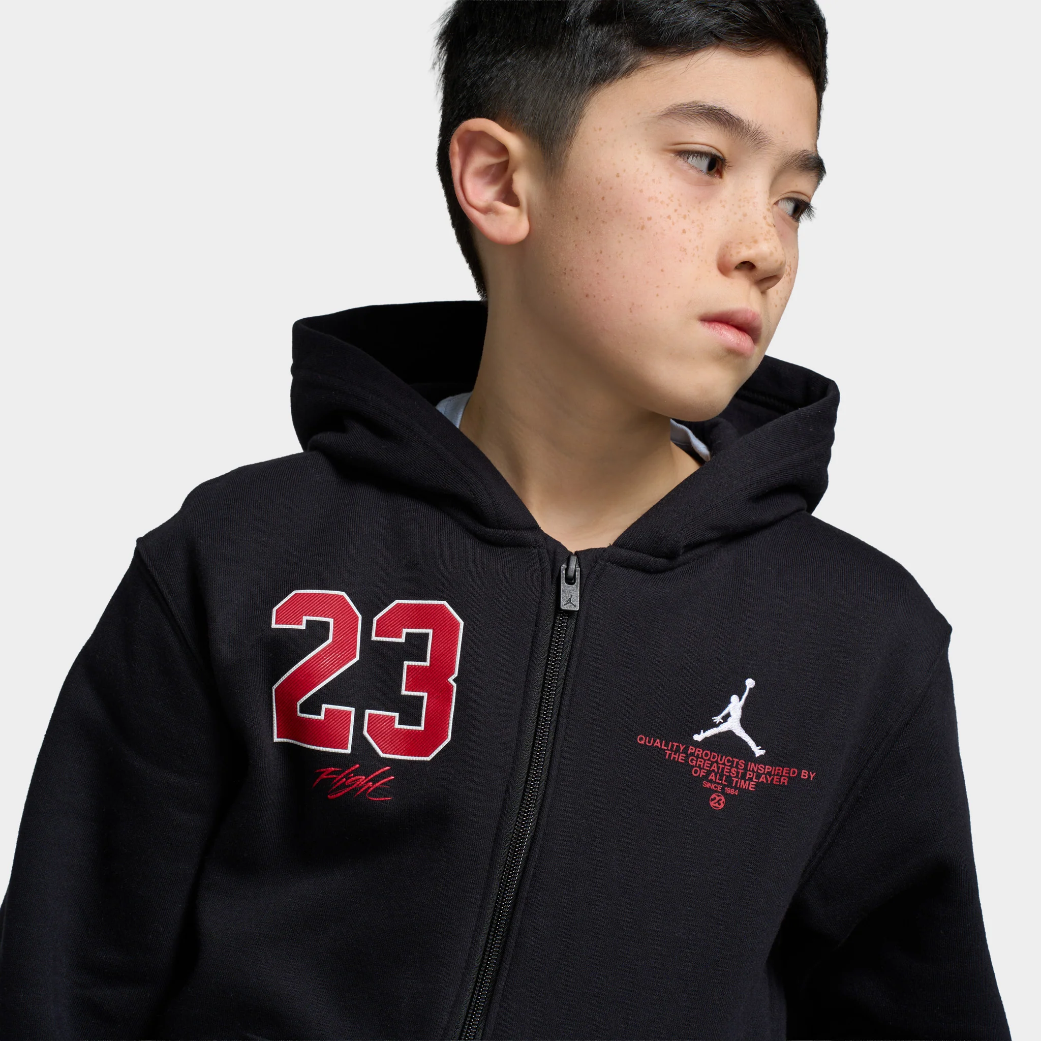 Jordan Juniors' Quality Products Fullzip / Black - Image 3