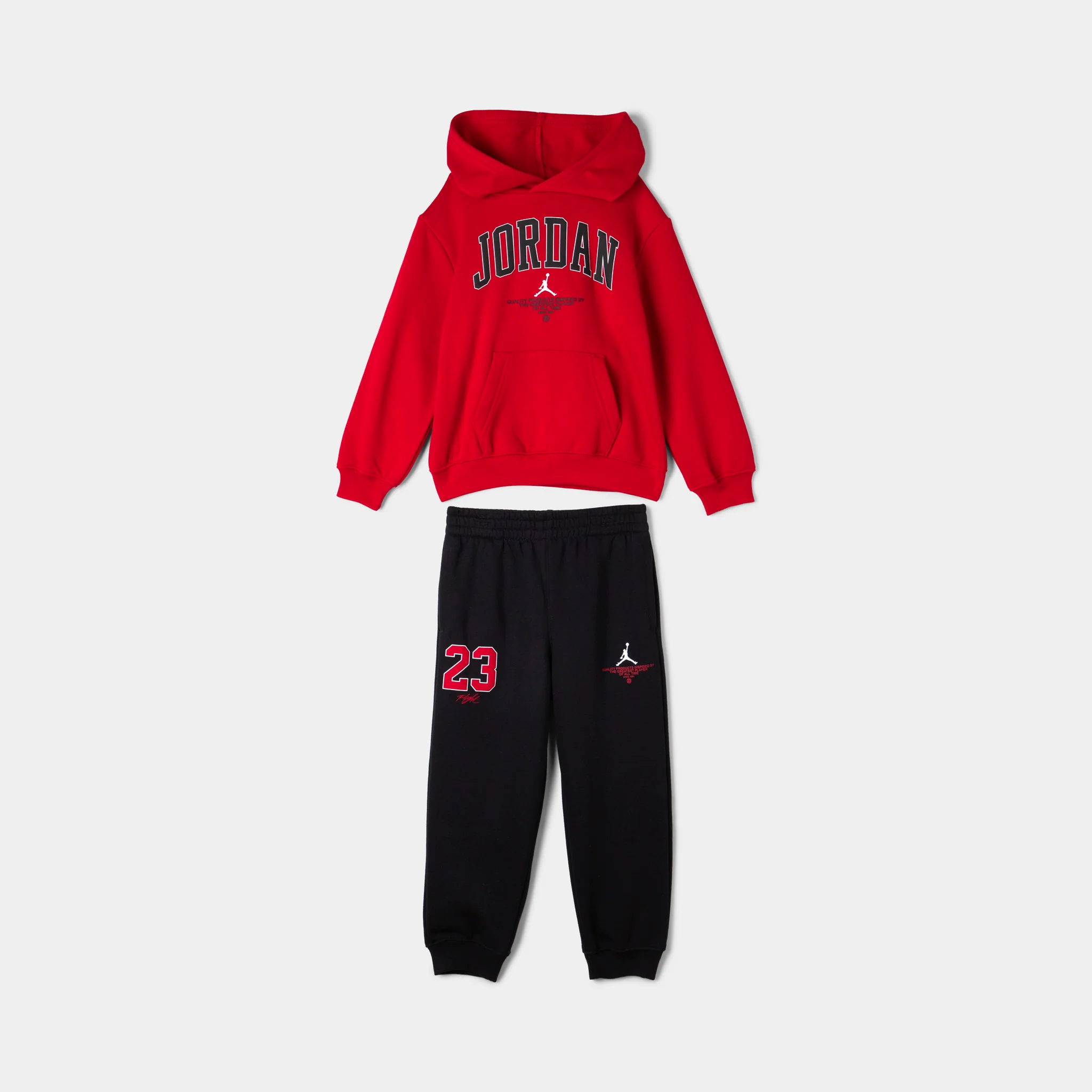 Jordan Junior's Quality Products Pullover Set / Gym Red - Image 8