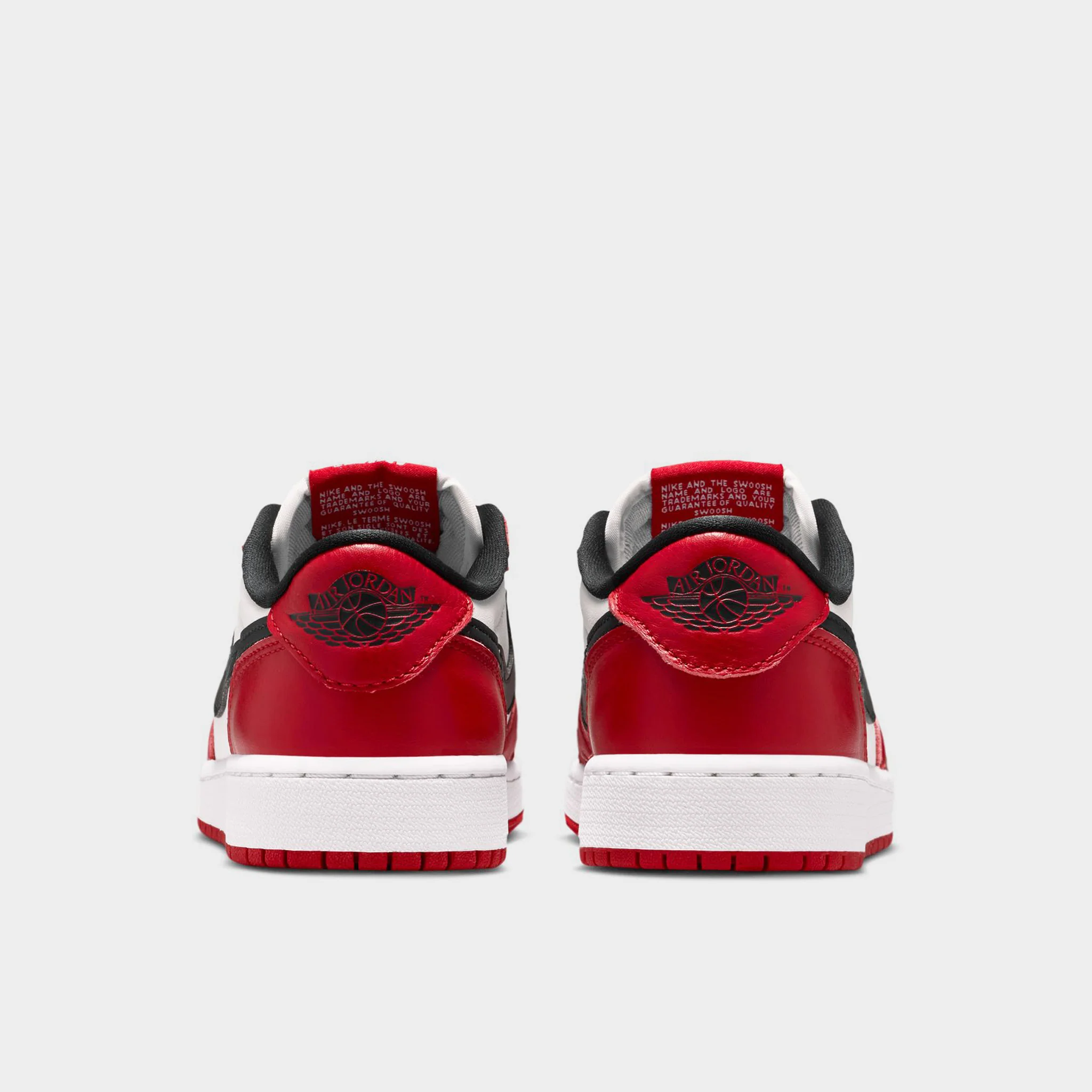 Jordan 1 Retro Low GS Varsity Red / Black - Summit White - Image 4