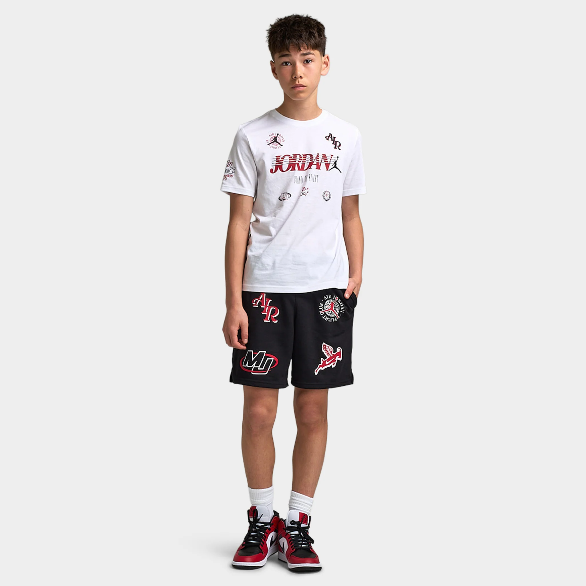 Jordan Juniors' Sports Club Shorts / Black - Image 6