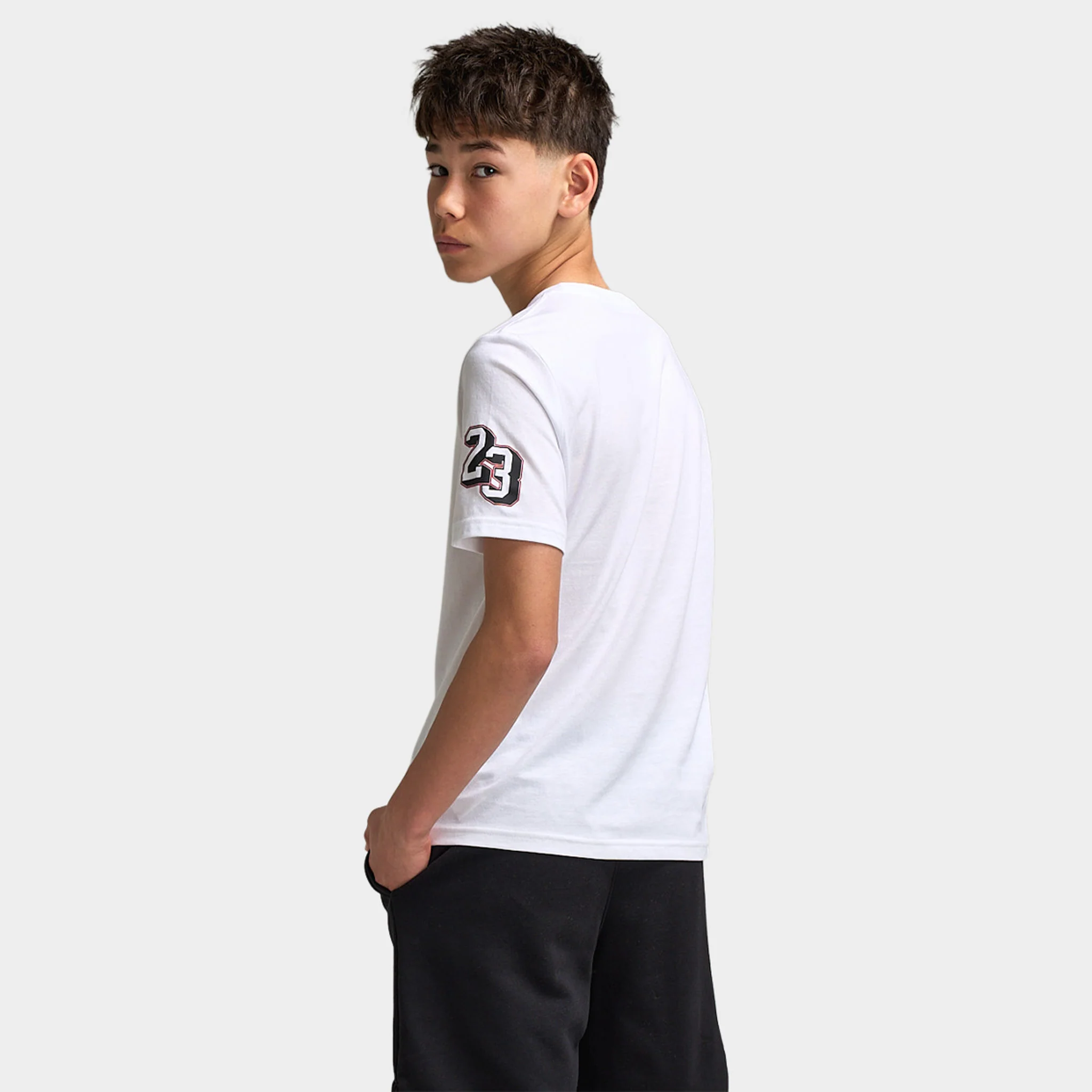 Jordan Juniors' Sports Club T-Shirt / White - Image 2
