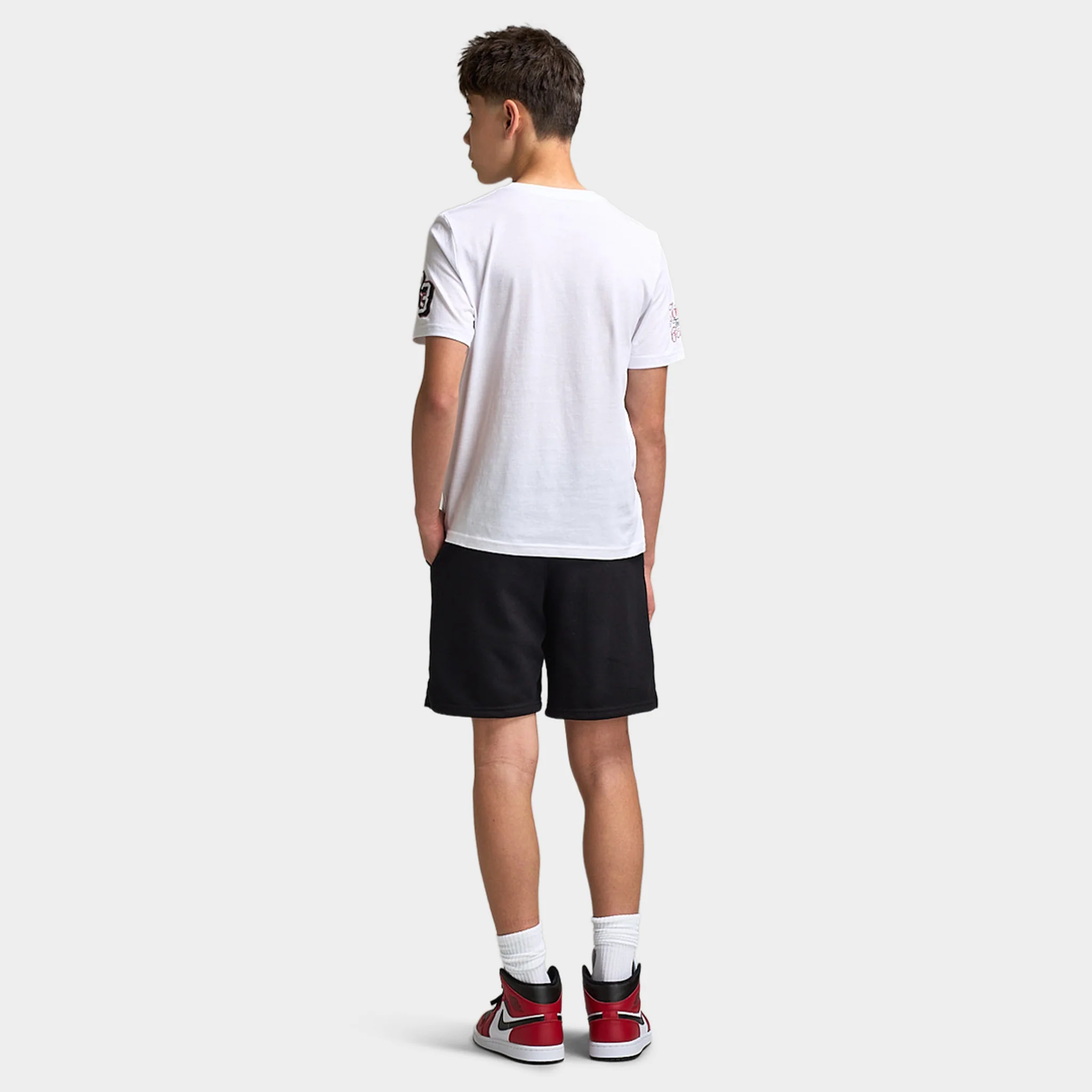 Jordan Juniors' Sports Club T-Shirt / White - Image 6