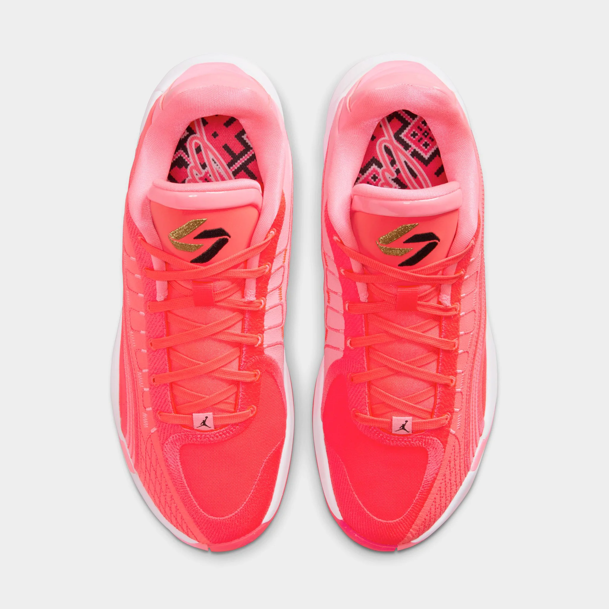 Jordan Luka 4 Flash Crimson / Sunset Pulse - White - Image 5