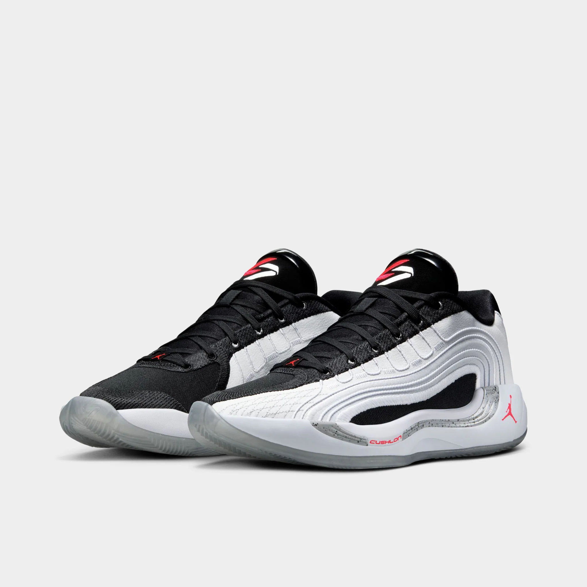 Jordan Luka 4 White / Bright Crimson - Black - Image 2