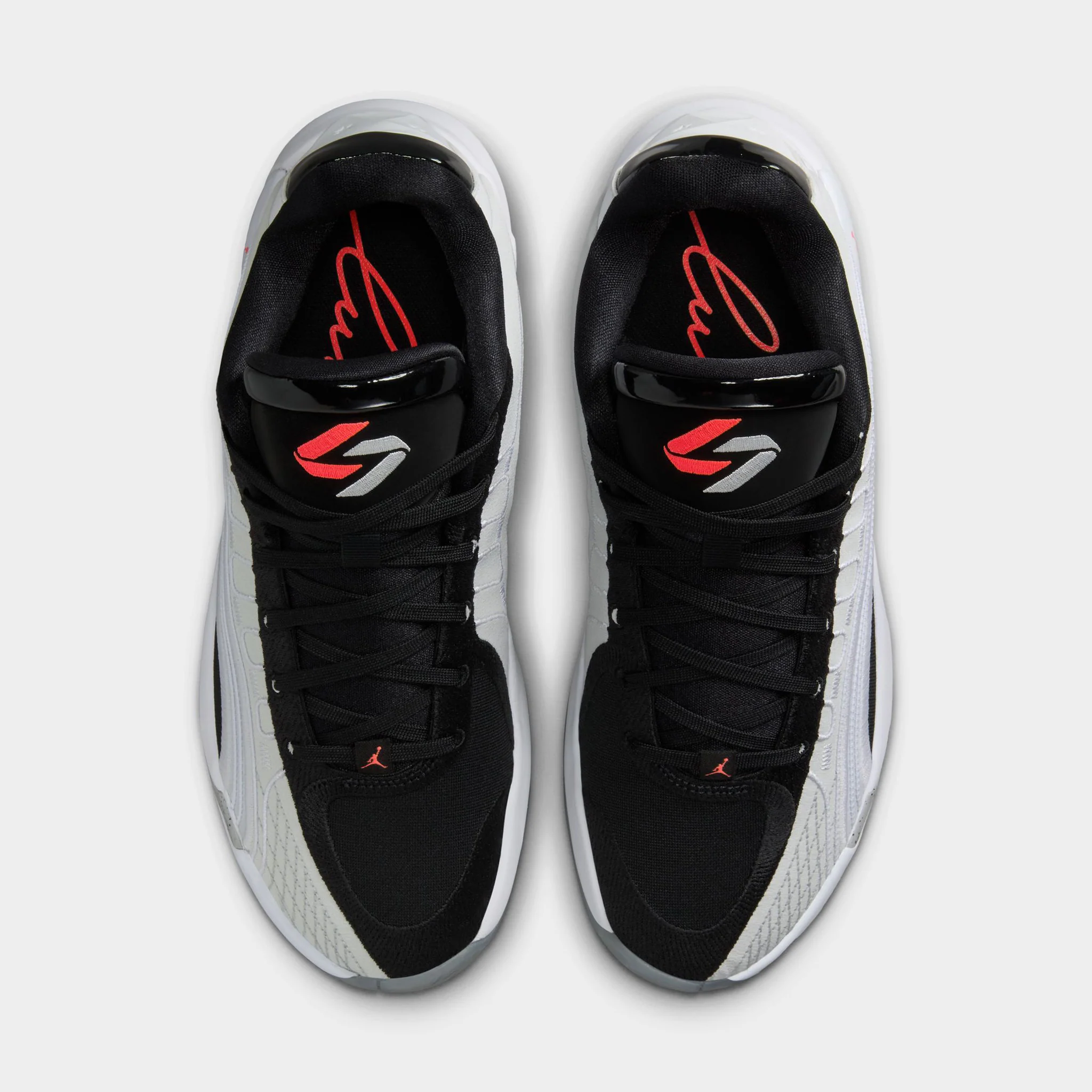 Jordan Luka 4 White / Bright Crimson - Black - Image 5