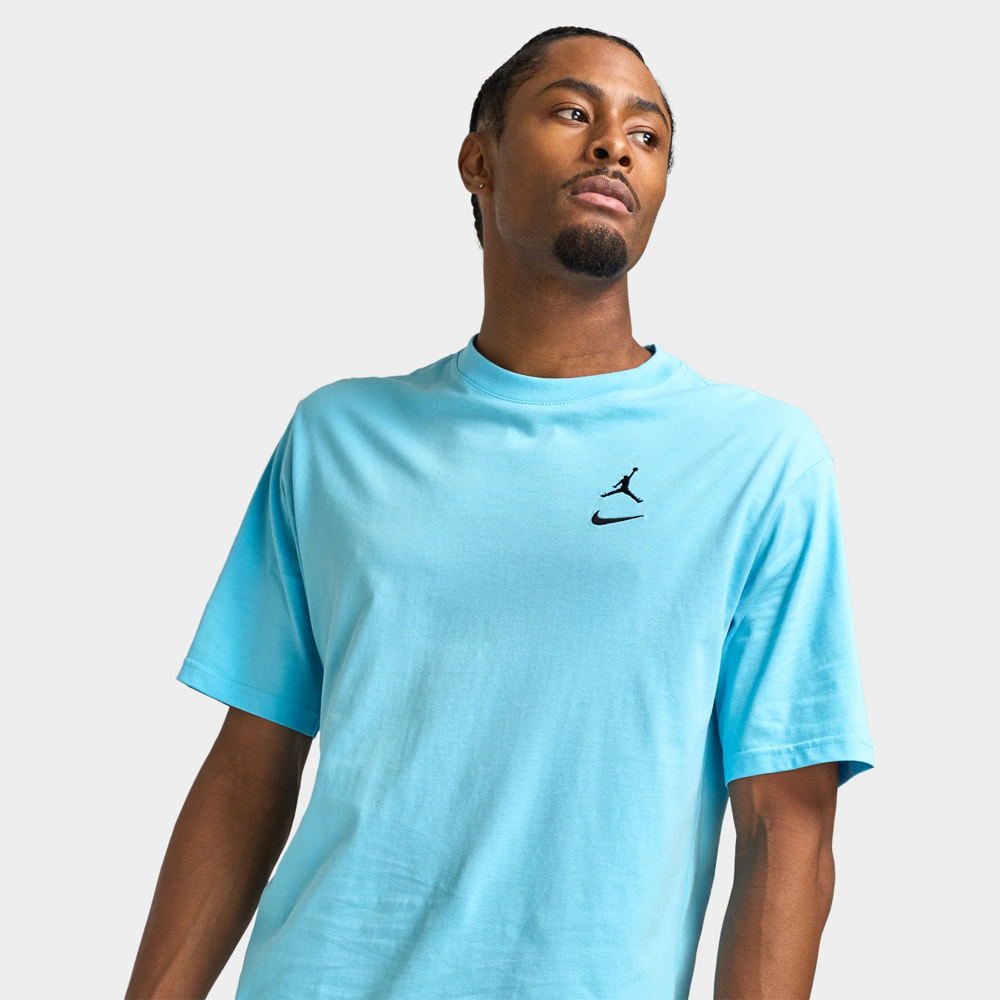 Jordan Brooklyn Tee / Blue Chill - Image 3
