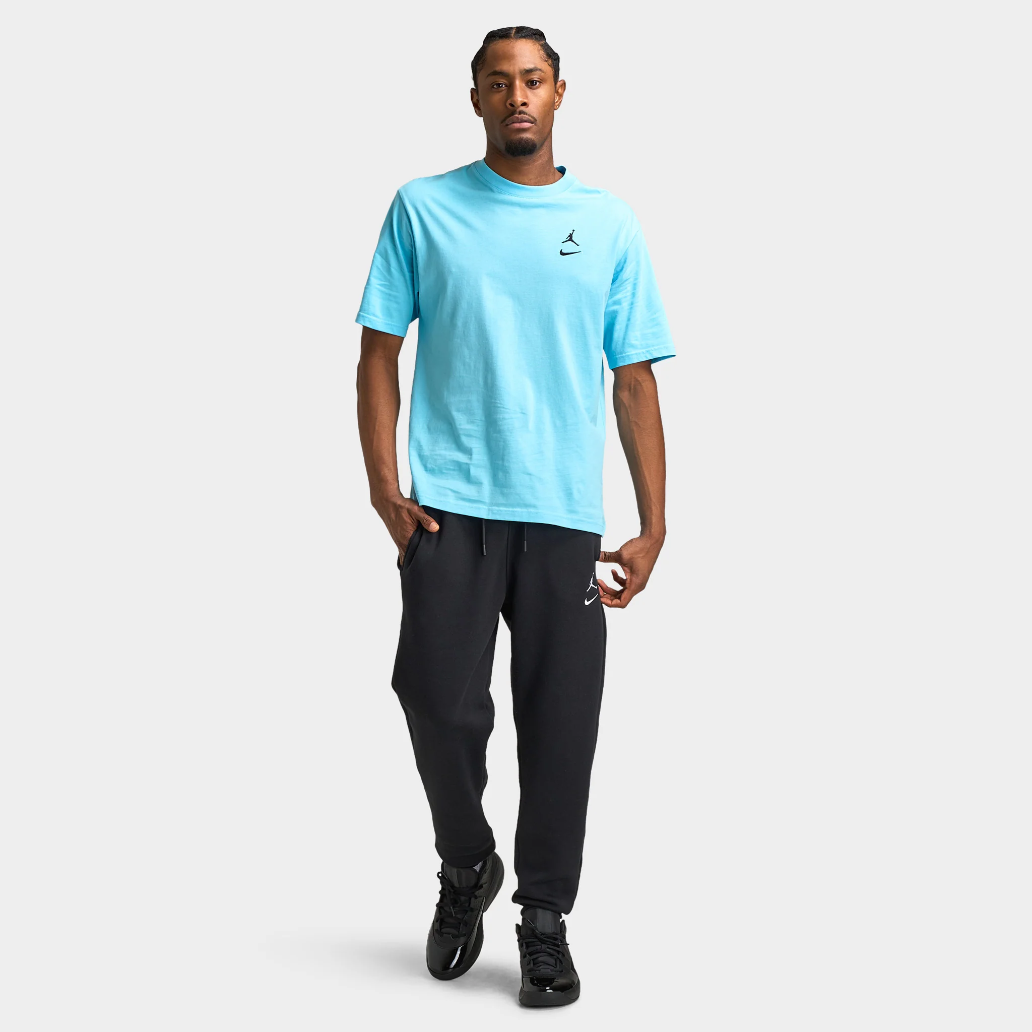Jordan Brooklyn Tee / Blue Chill - Image 6