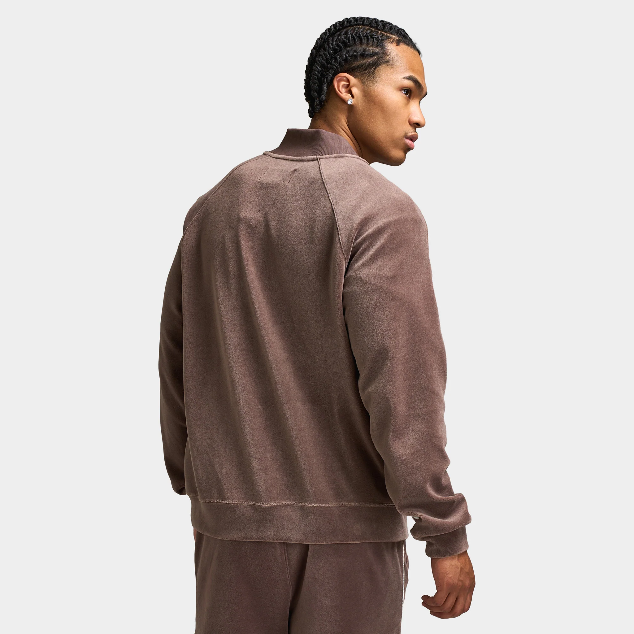 Jordan Men's Brooklyn Track Jacket / Brown - Image 2