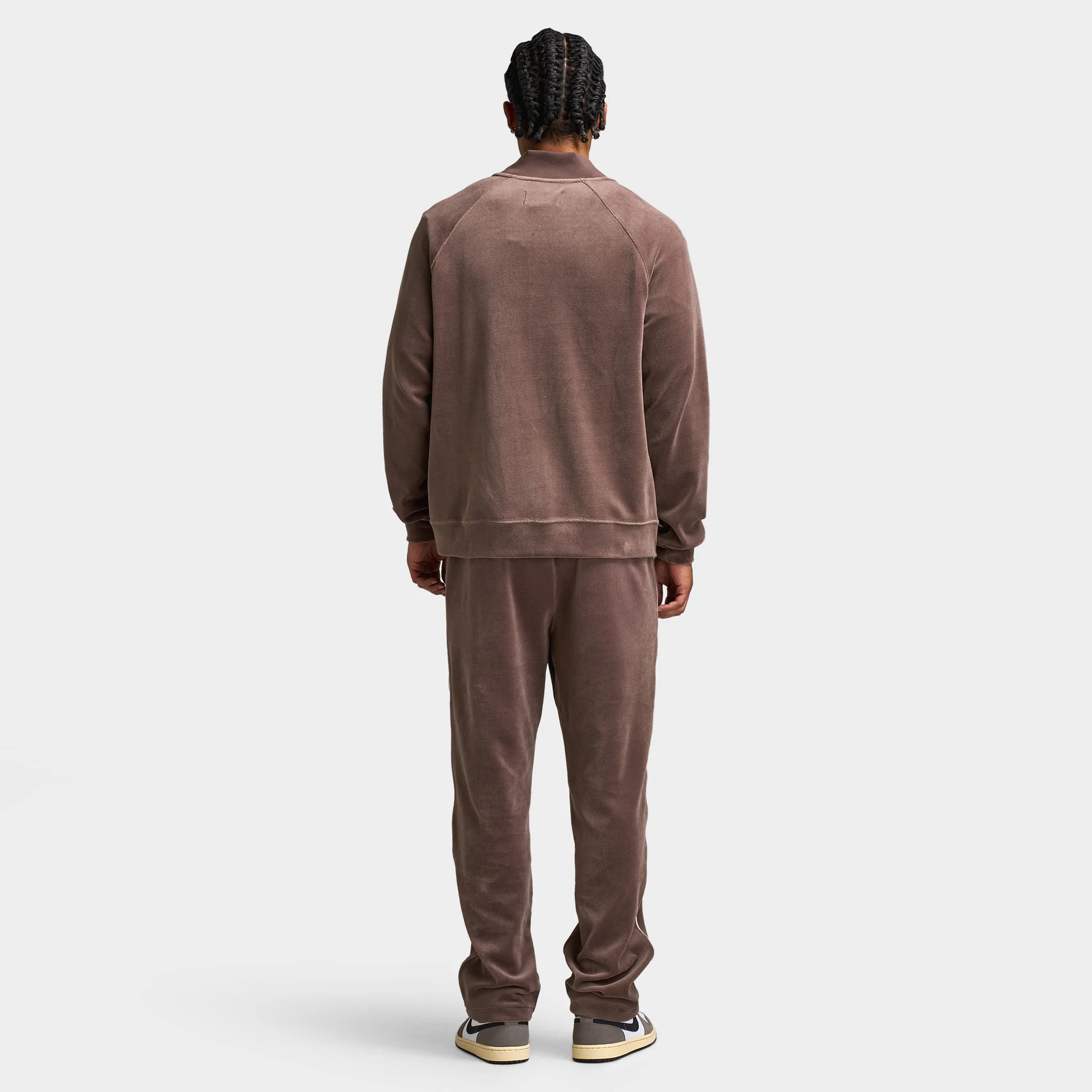 Jordan Men's Brooklyn Track Jacket / Brown - Image 5